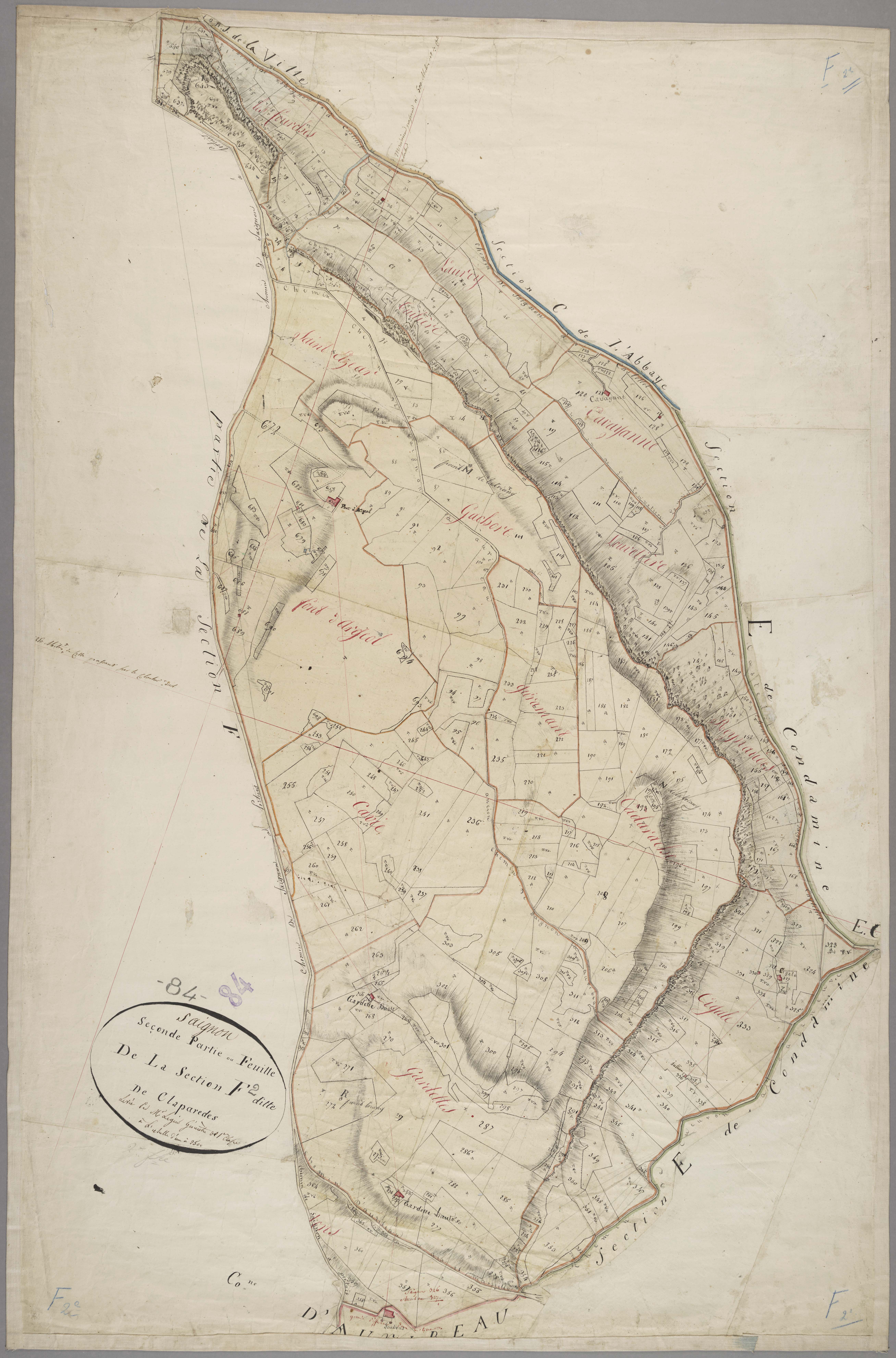 Saignon - Feuille 2