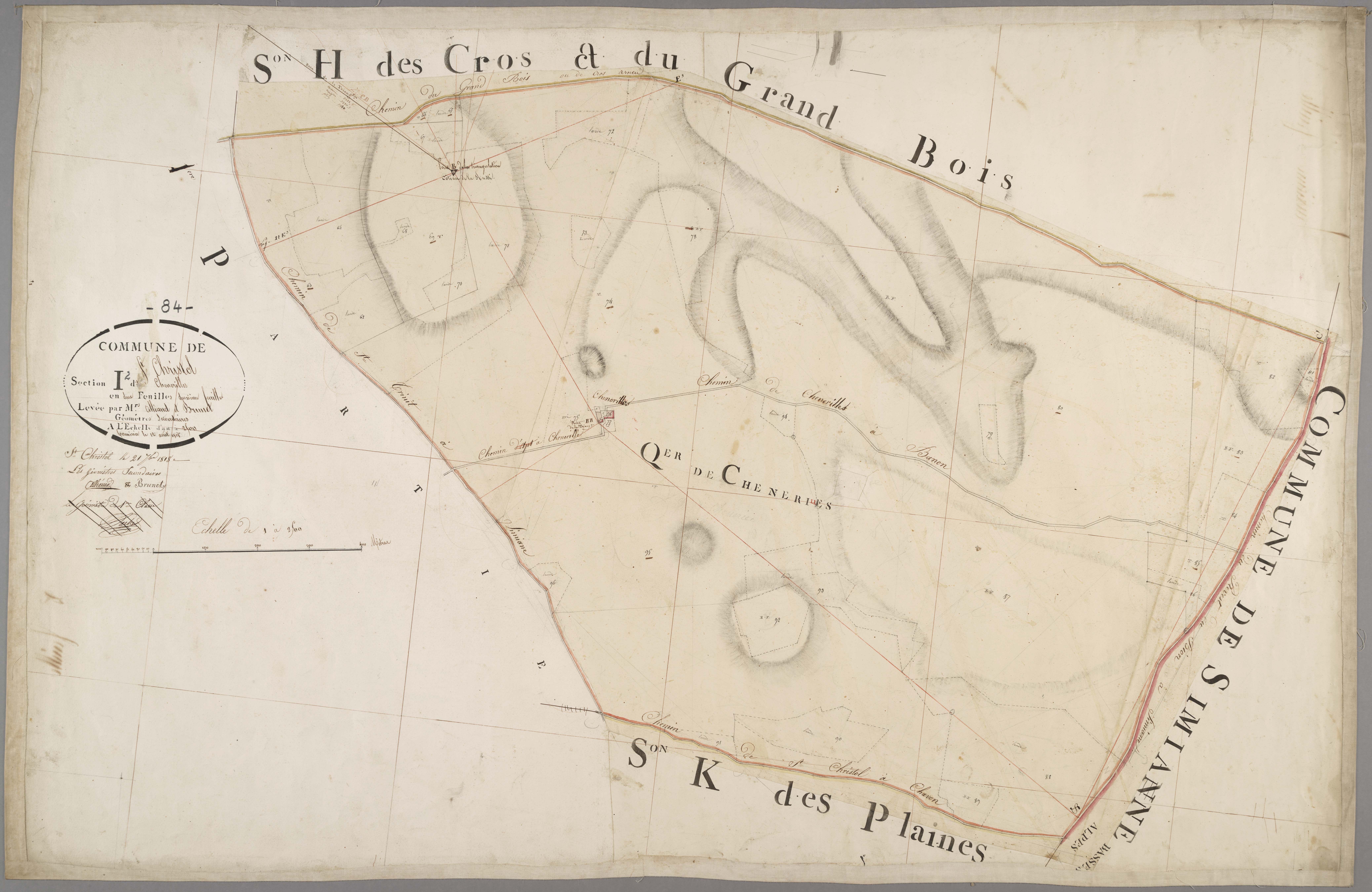 Saint-Christol - Feuille 2