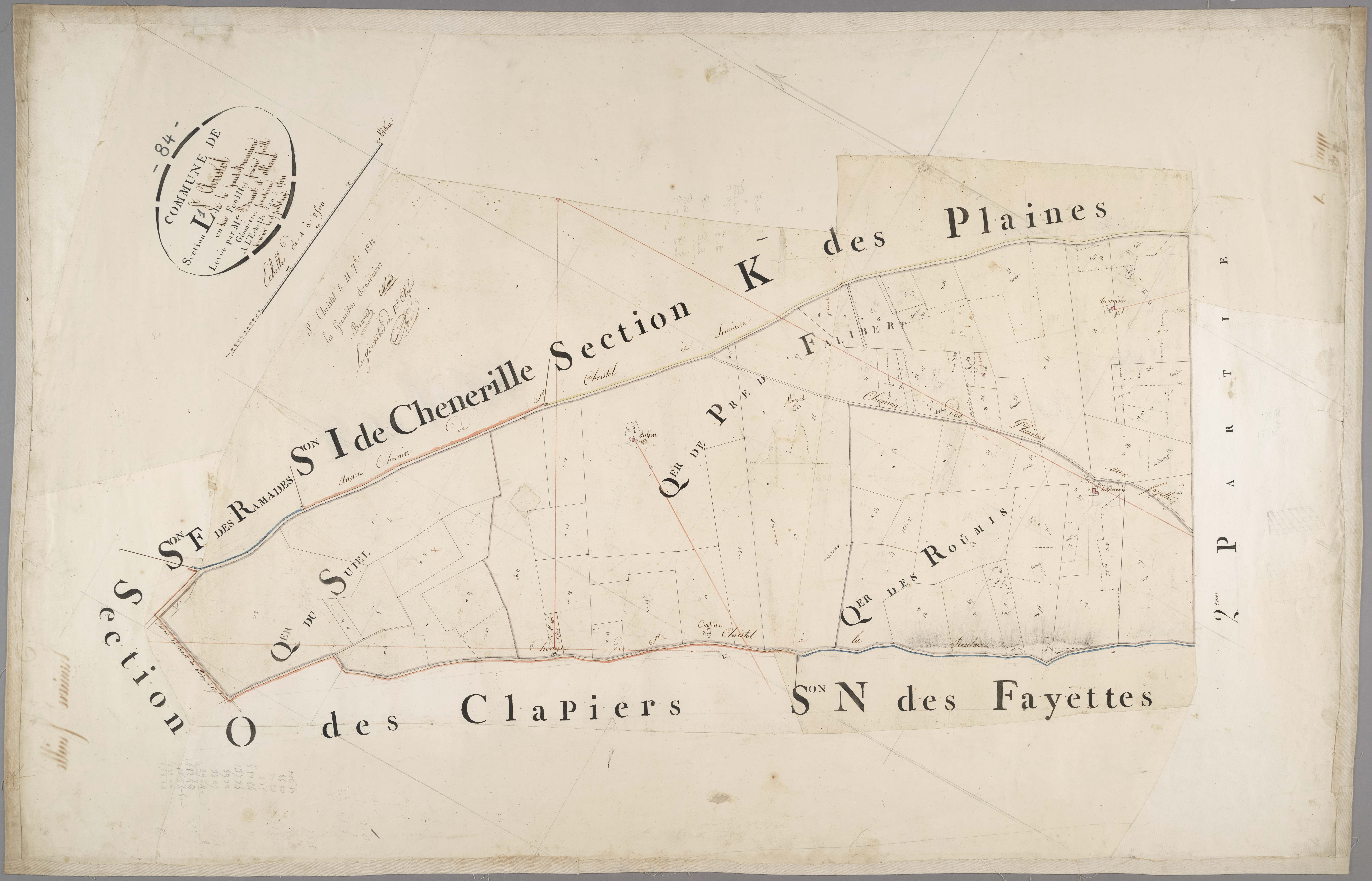 Saint-Christol - Feuille 1