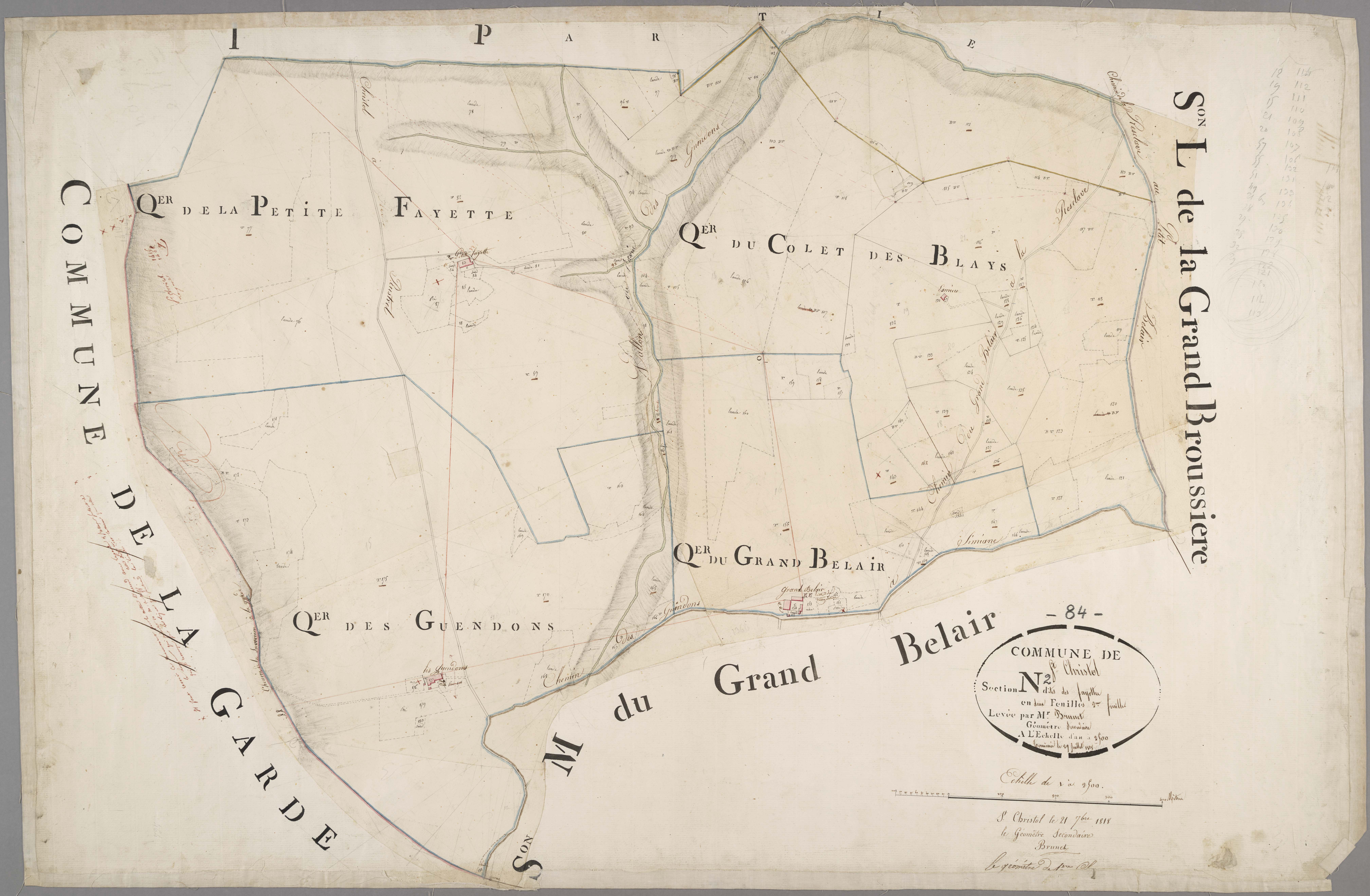 Saint-Christol - Feuille 2