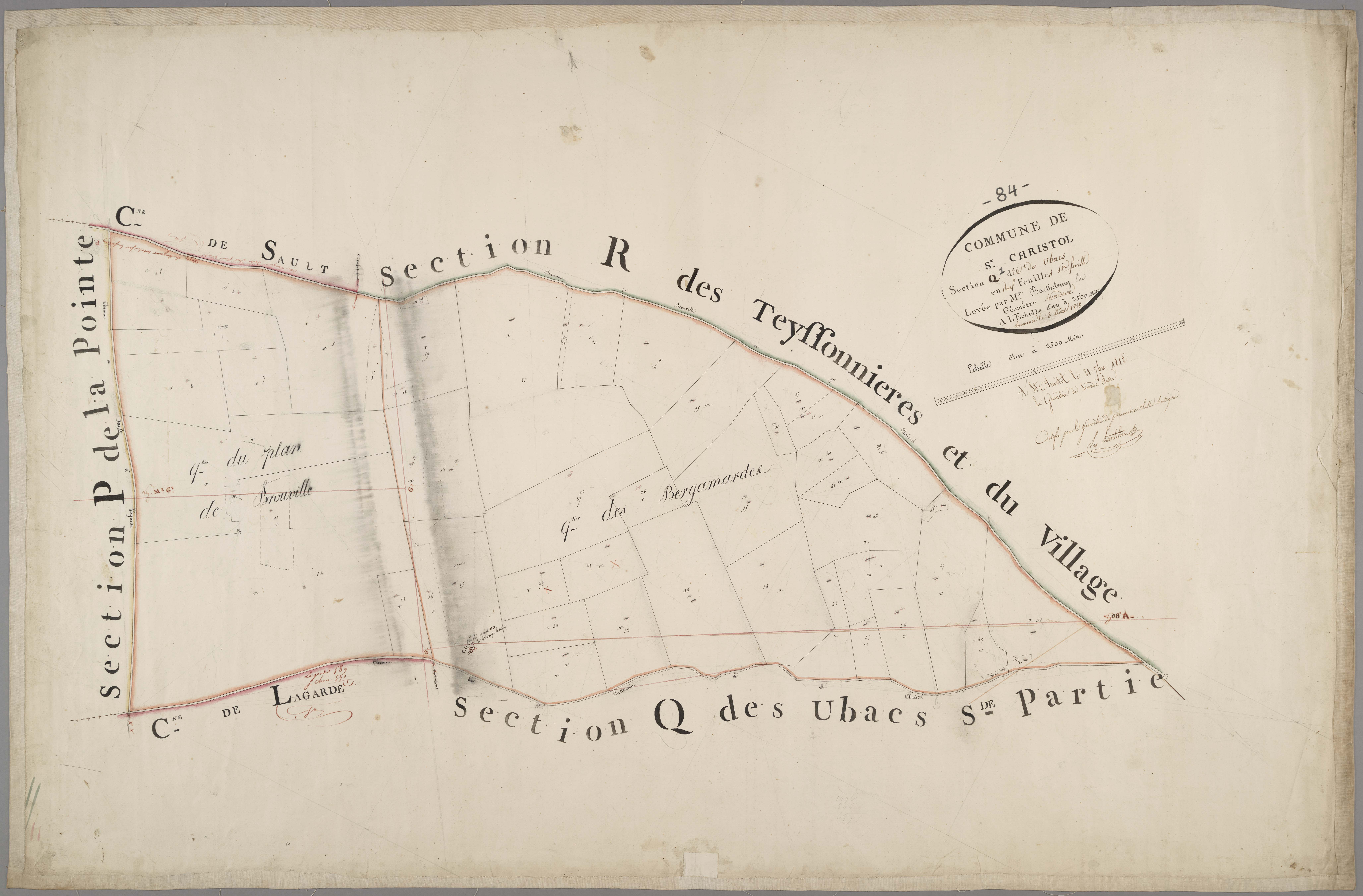 Saint-Christol - Feuille 1