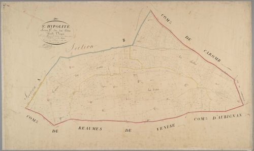 Saint-Hippolyte-le-Graveyron - Feuille unique