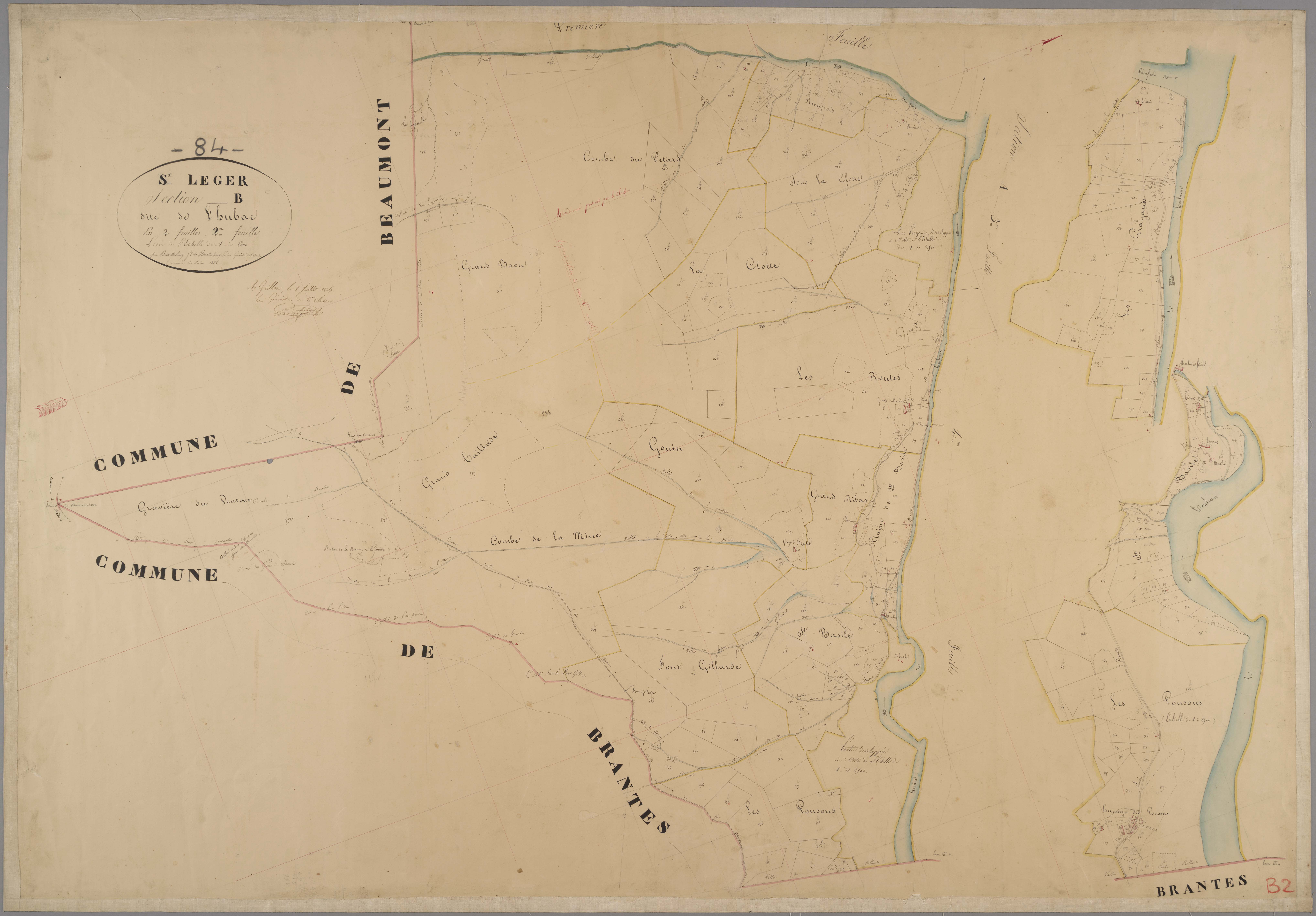 Saint-Léger-du-Ventoux - Feuille 2