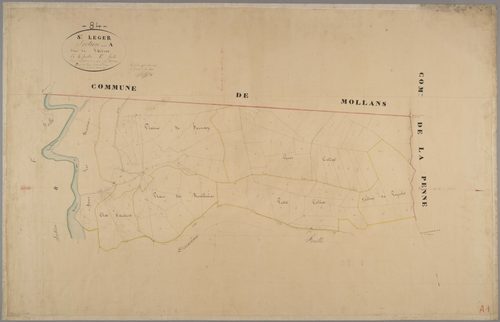 Saint-Léger-du-Ventoux - Feuille 1