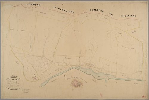 Saint-Léger-du-Ventoux - Feuille 3