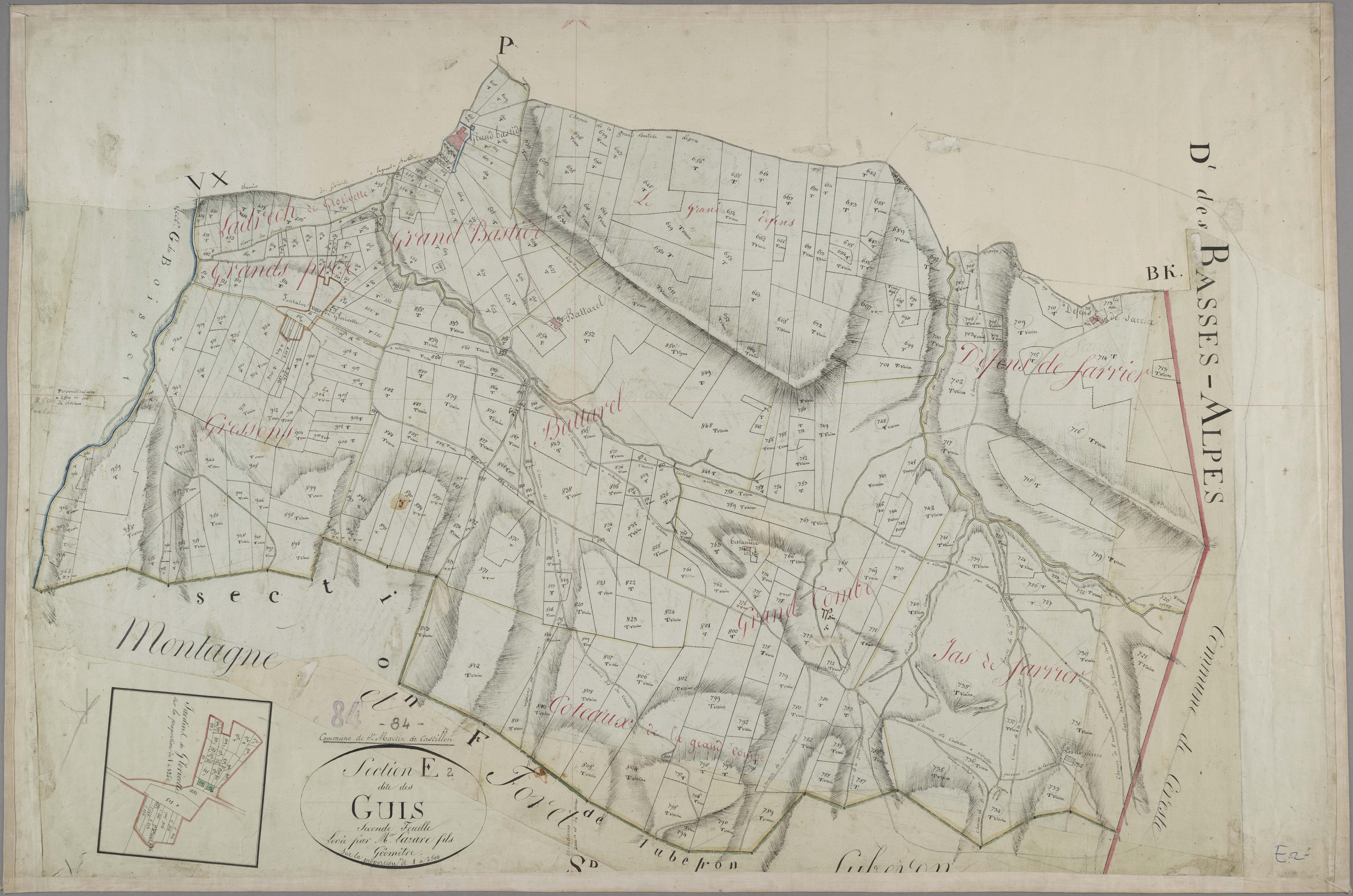 Saint-Martin-de-Castillon - Feuille 2