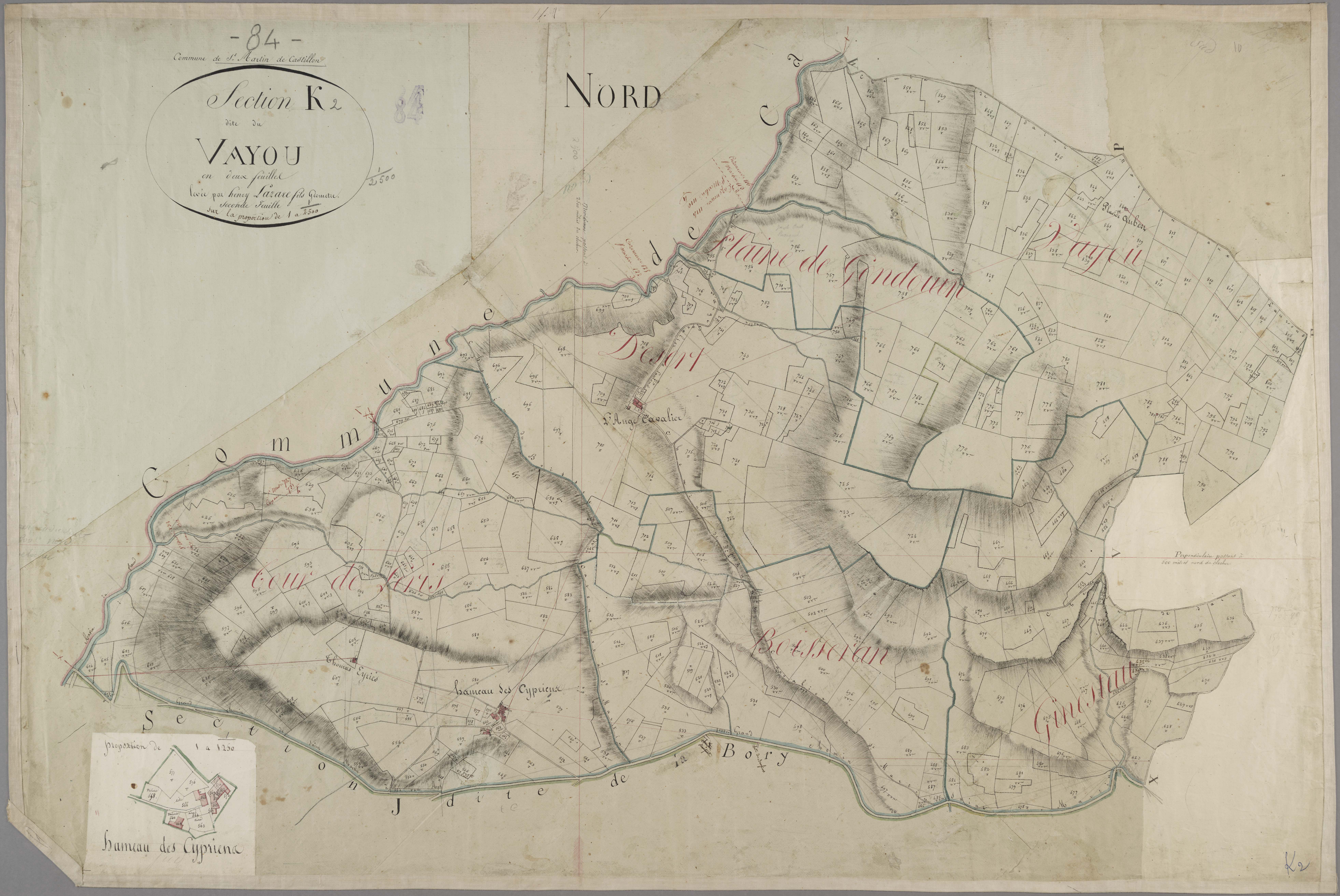 Saint-Martin-de-Castillon - Feuille 2