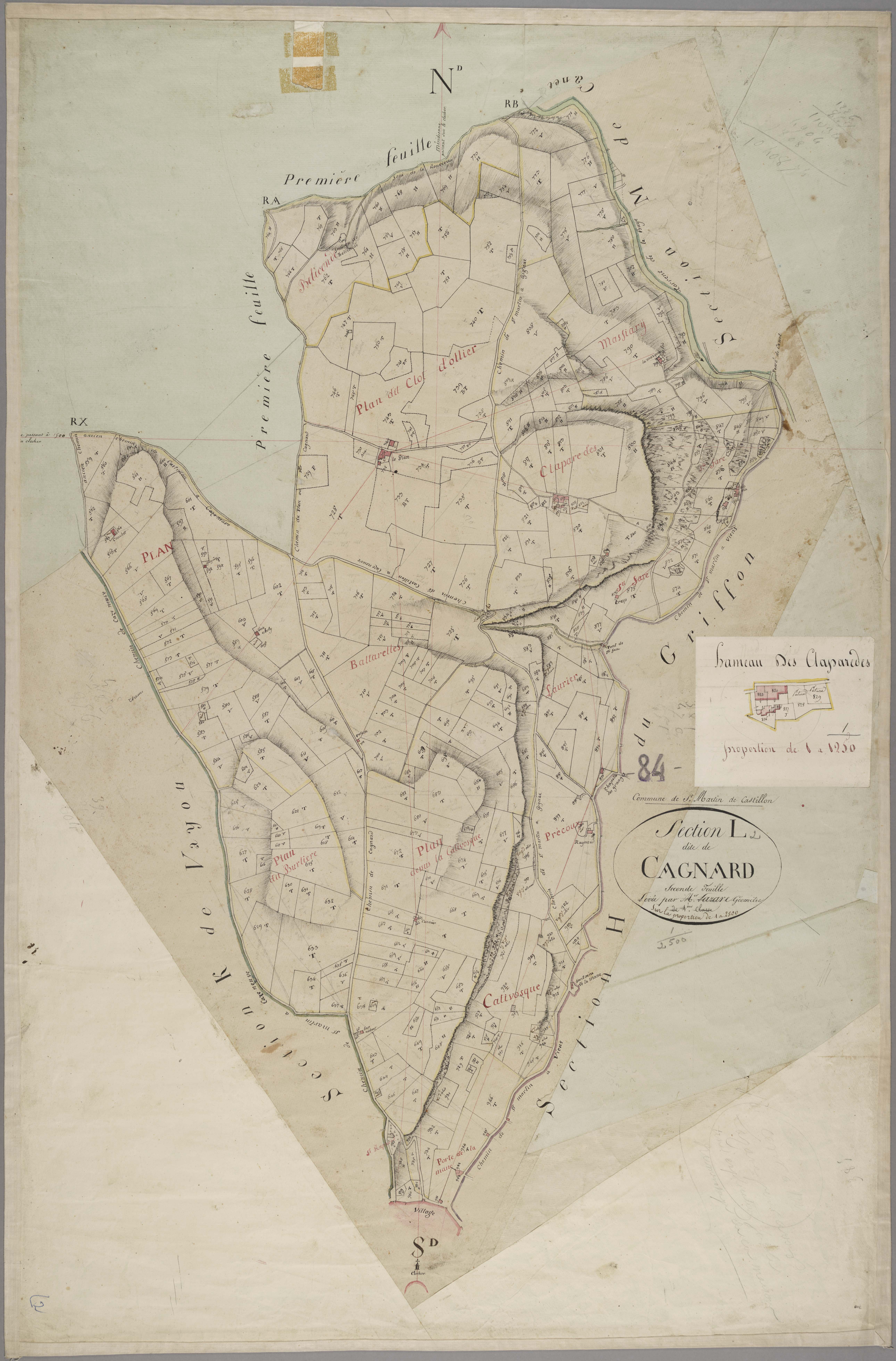 Saint-Martin-de-Castillon - Feuille 2