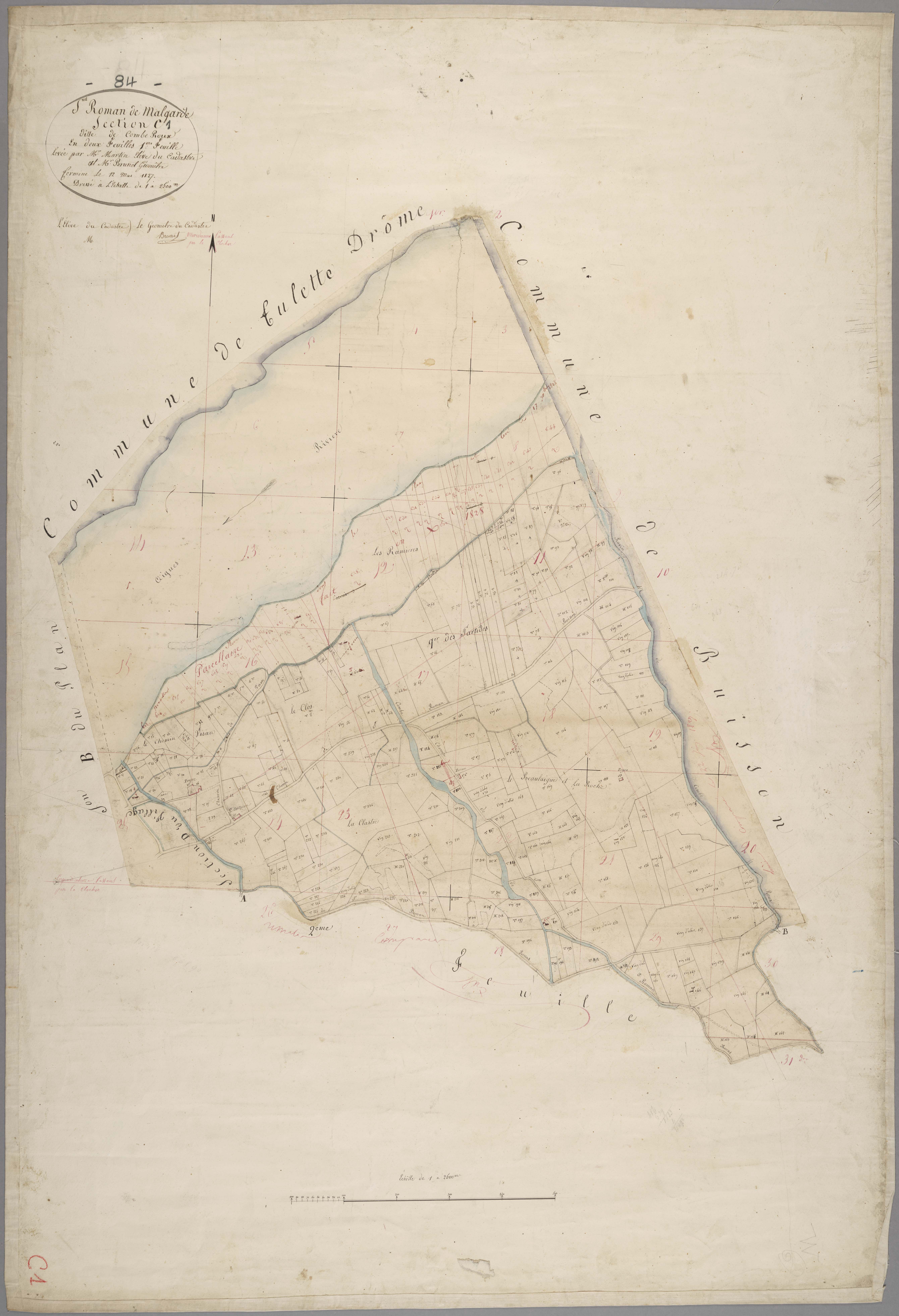 Saint-Roman-de-Malegarde - Feuille 1