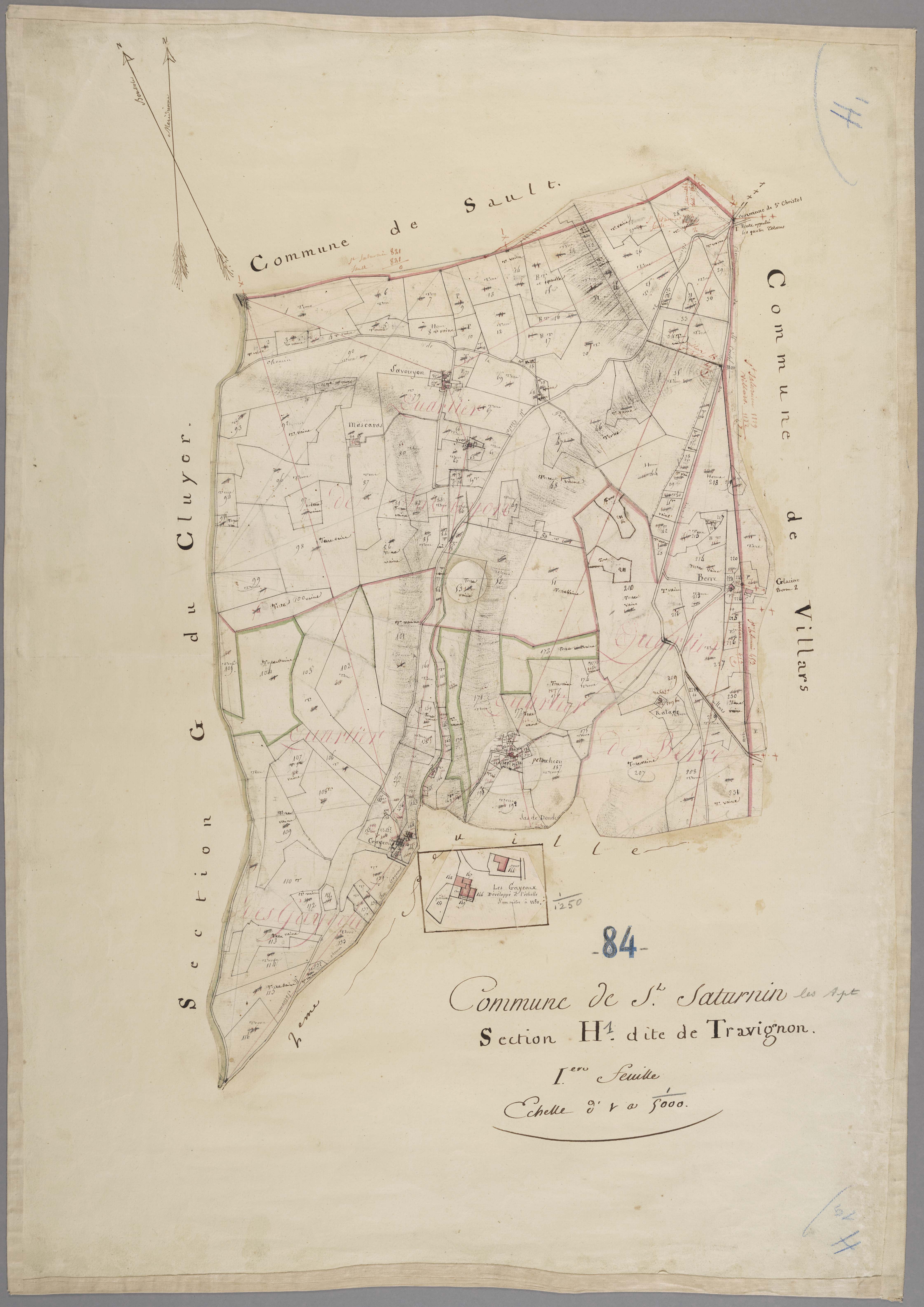 Saint-Saturnin-lès-Apt - Feuille 1
