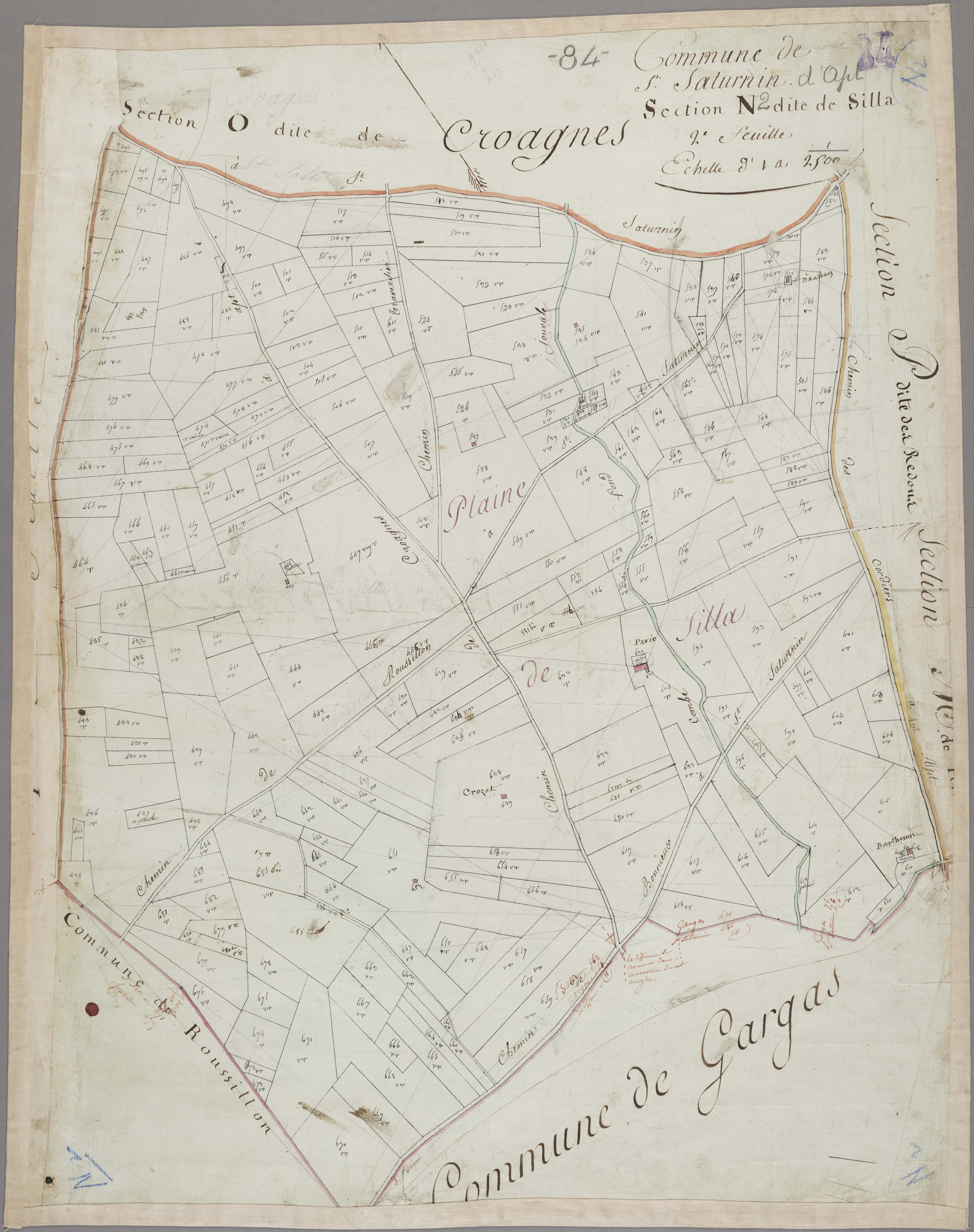 Saint-Saturnin-lès-Apt - Feuille 2