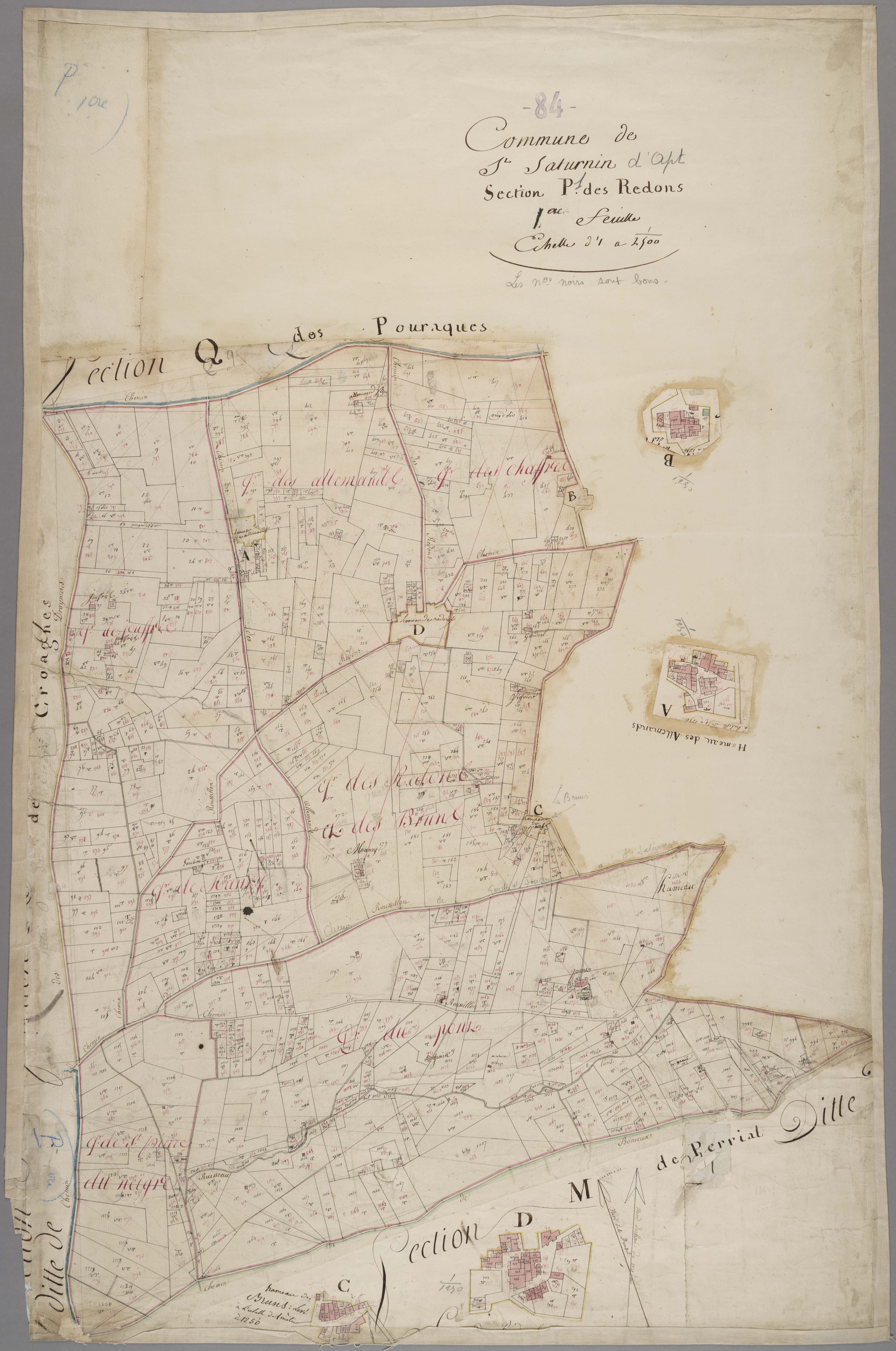 Saint-Saturnin-lès-Apt - Feuille 1