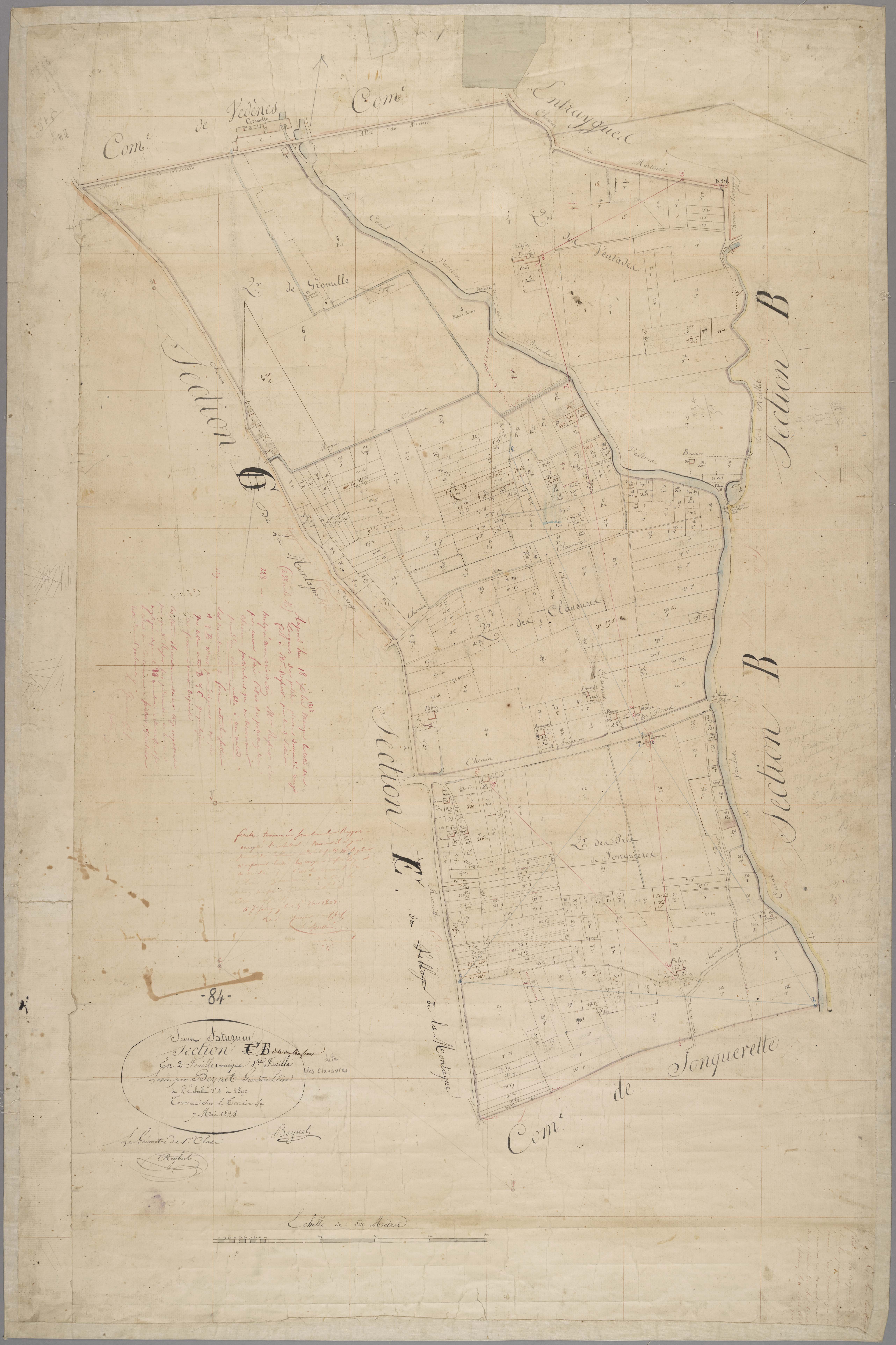 Saint-Saturnin-lès-Avignon - Feuille 1