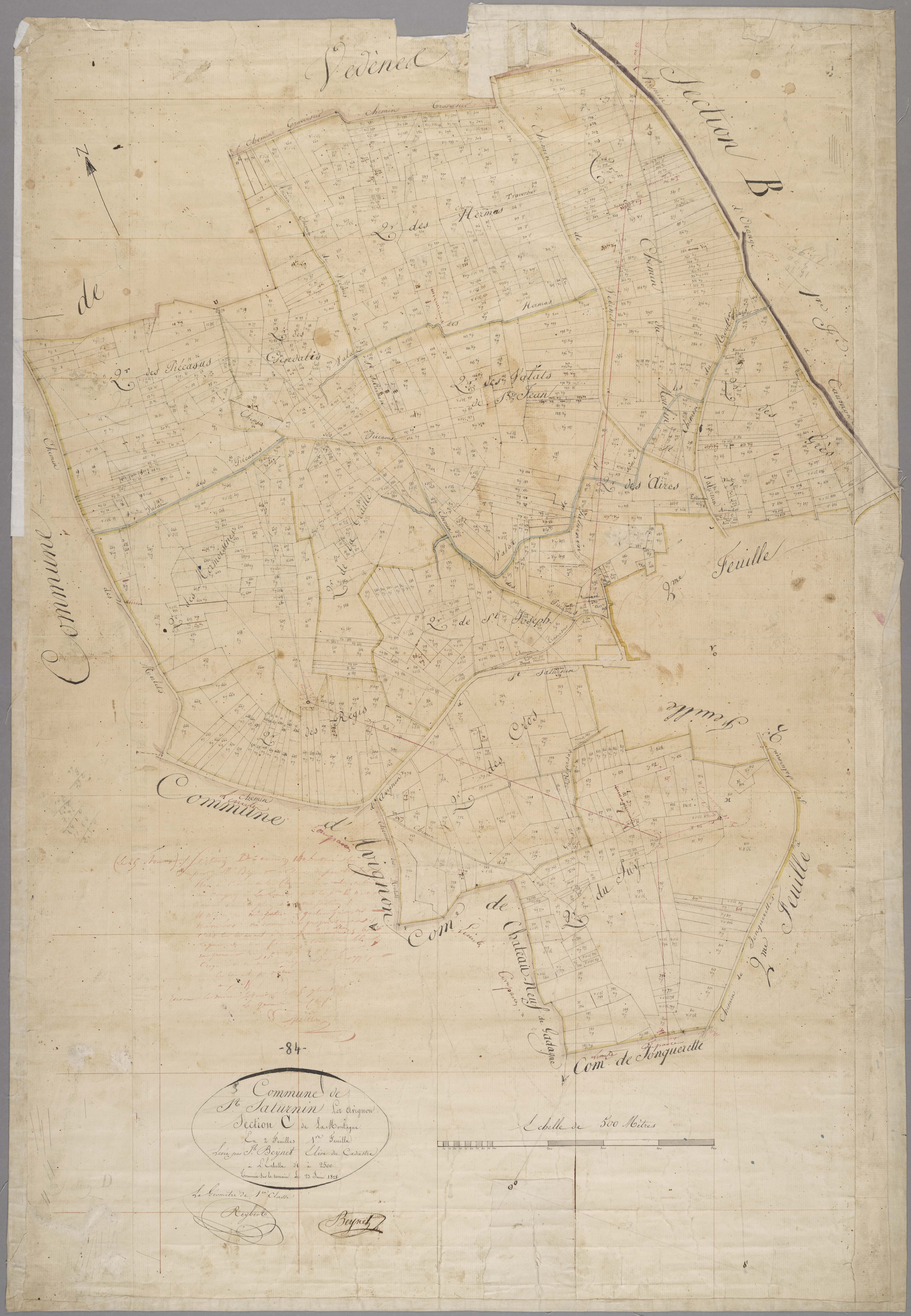 Saint-Saturnin-lès-Avignon - Feuille 1