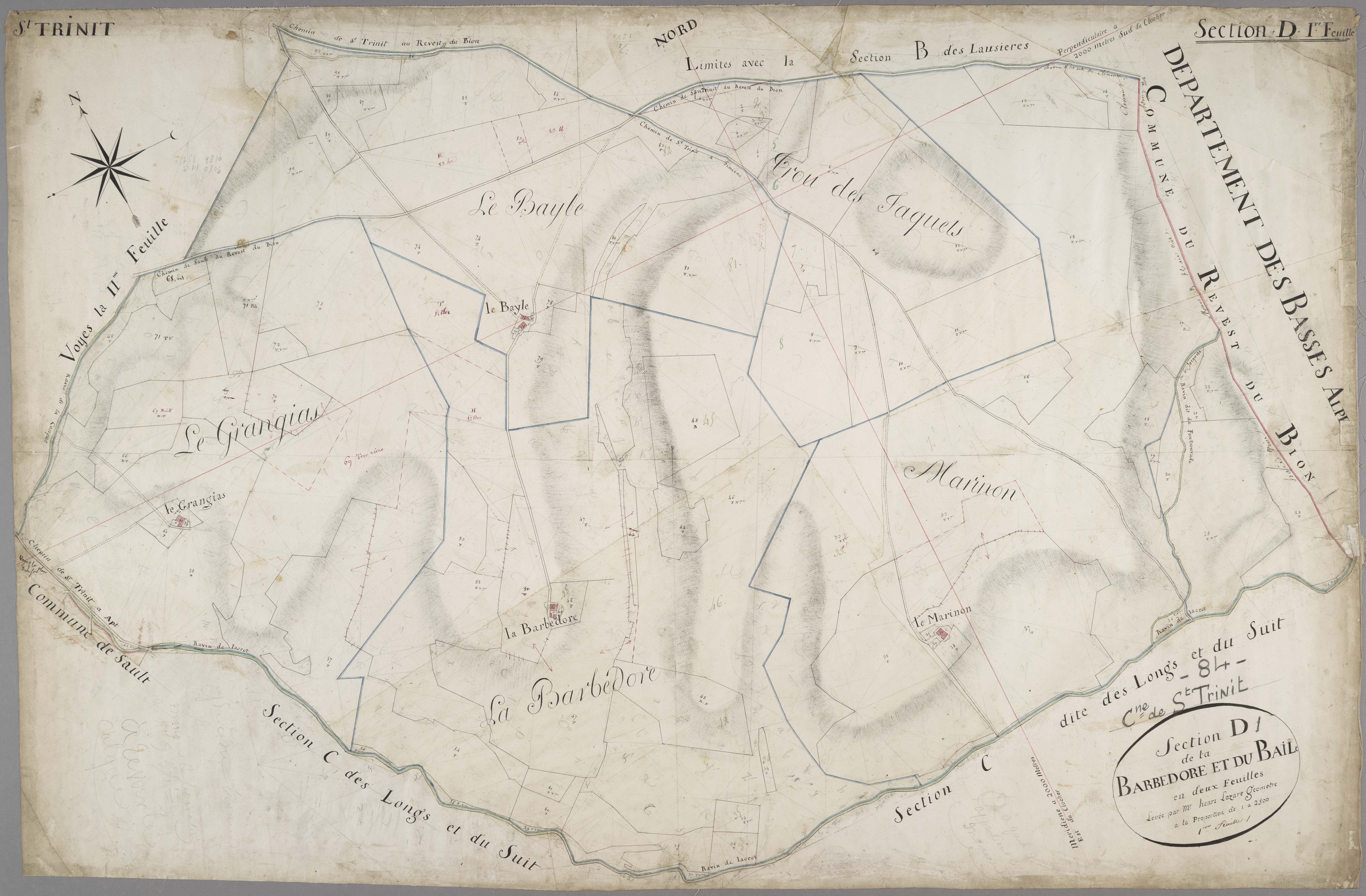 Saint-Trinit - Feuille 1