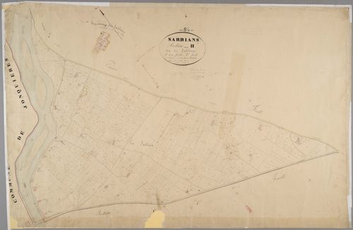Sarrians - Feuille 2