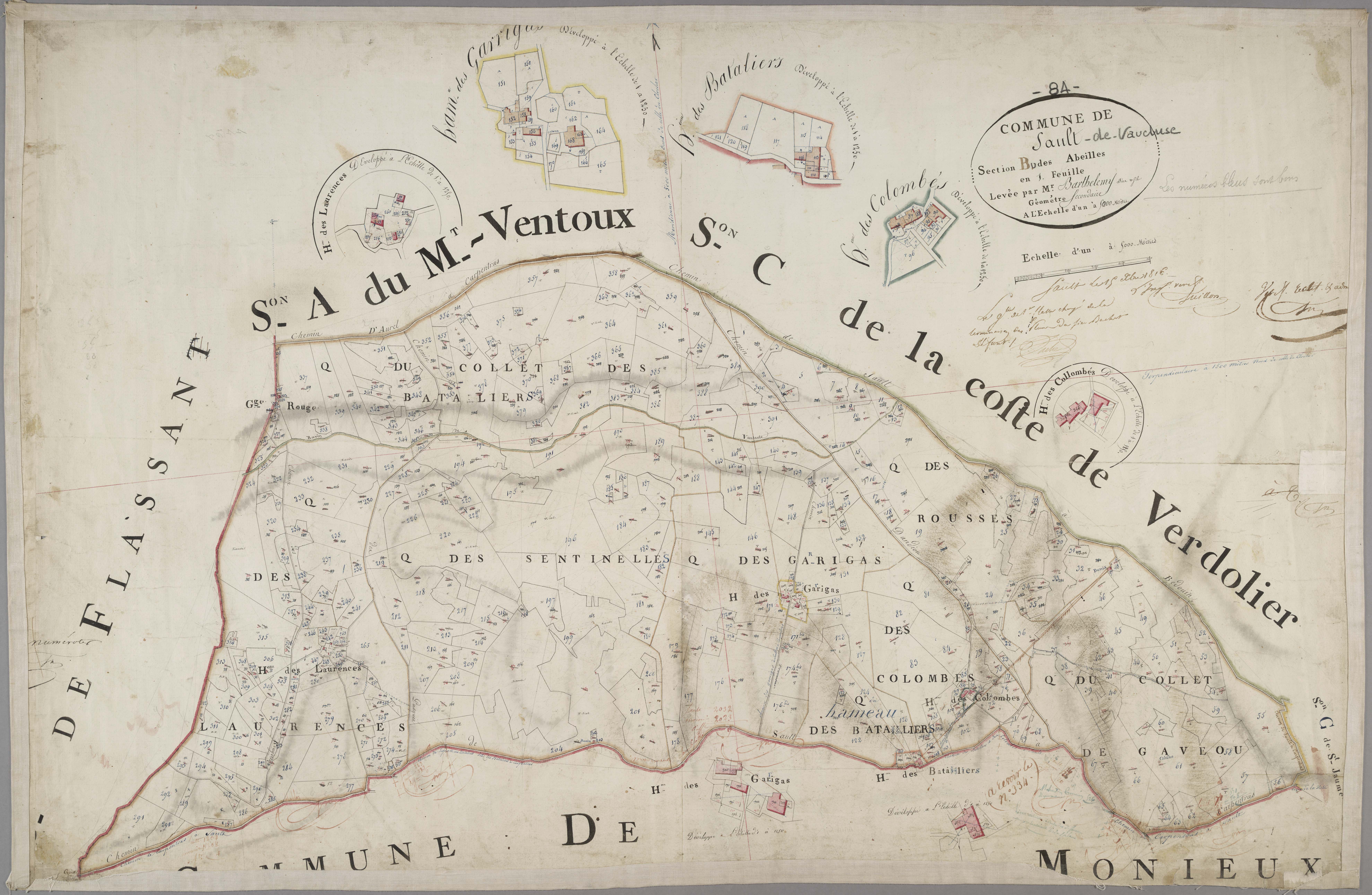 Sault - Feuille unique
