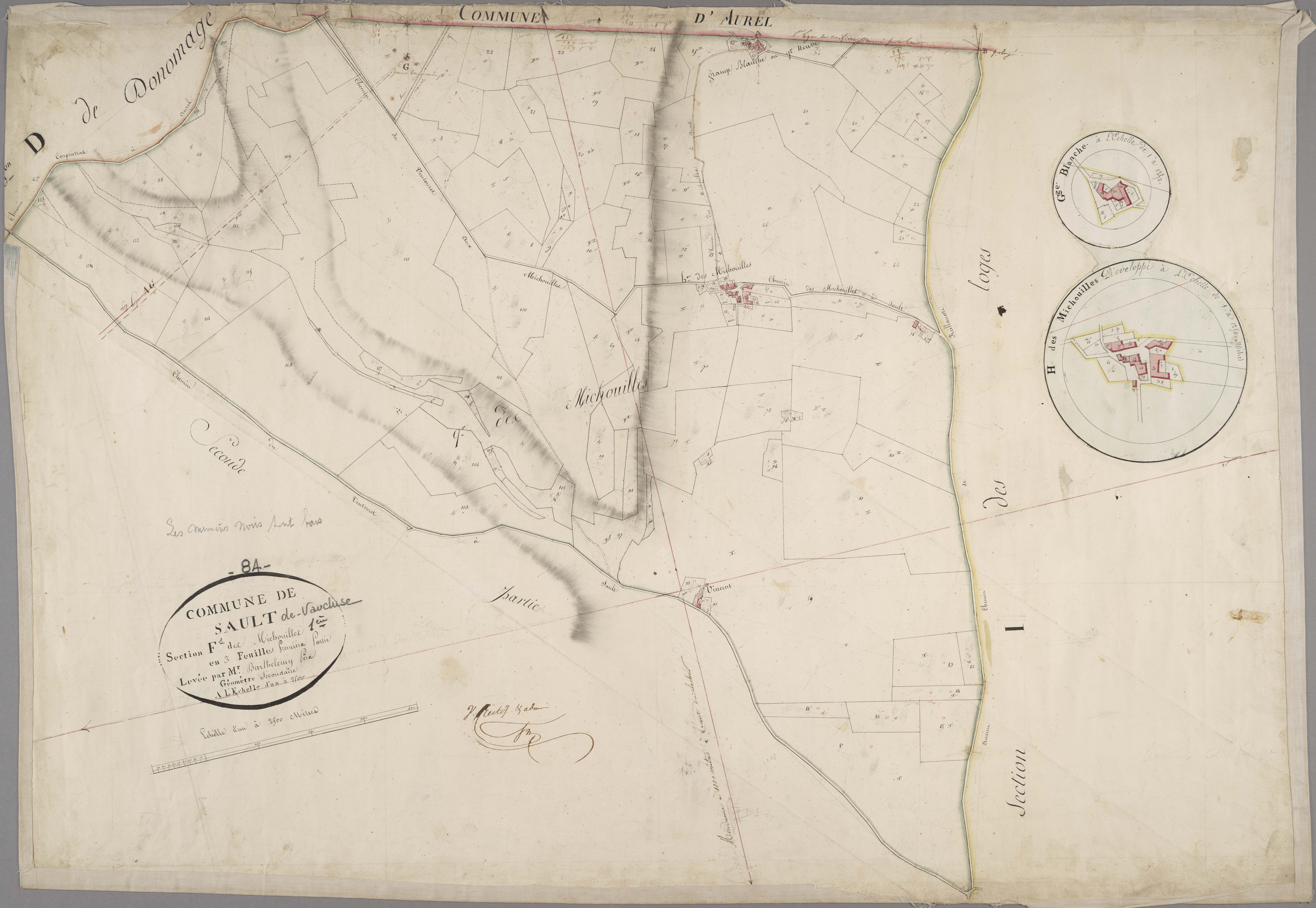Sault - Feuille 1