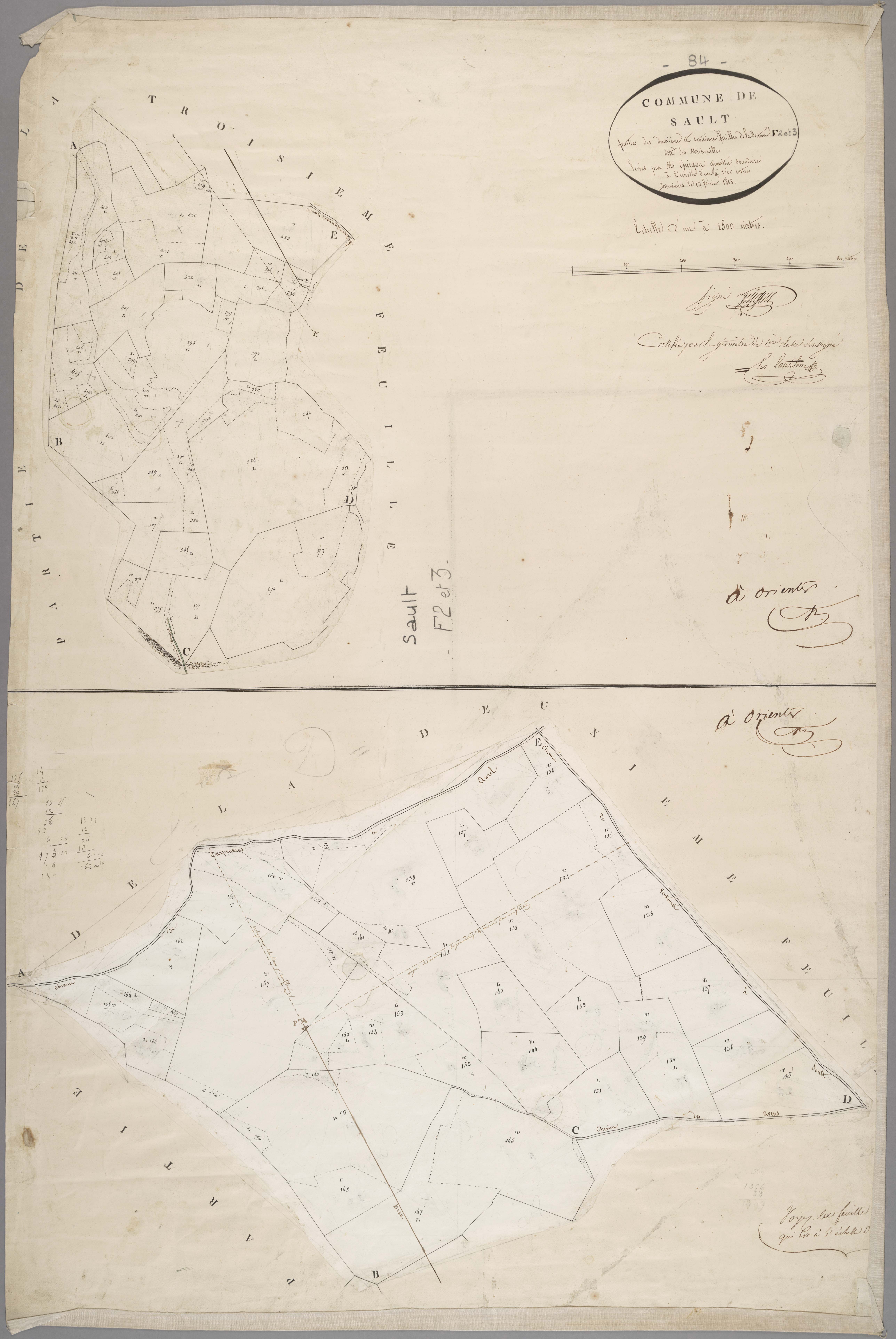 Sault - Feuille 4