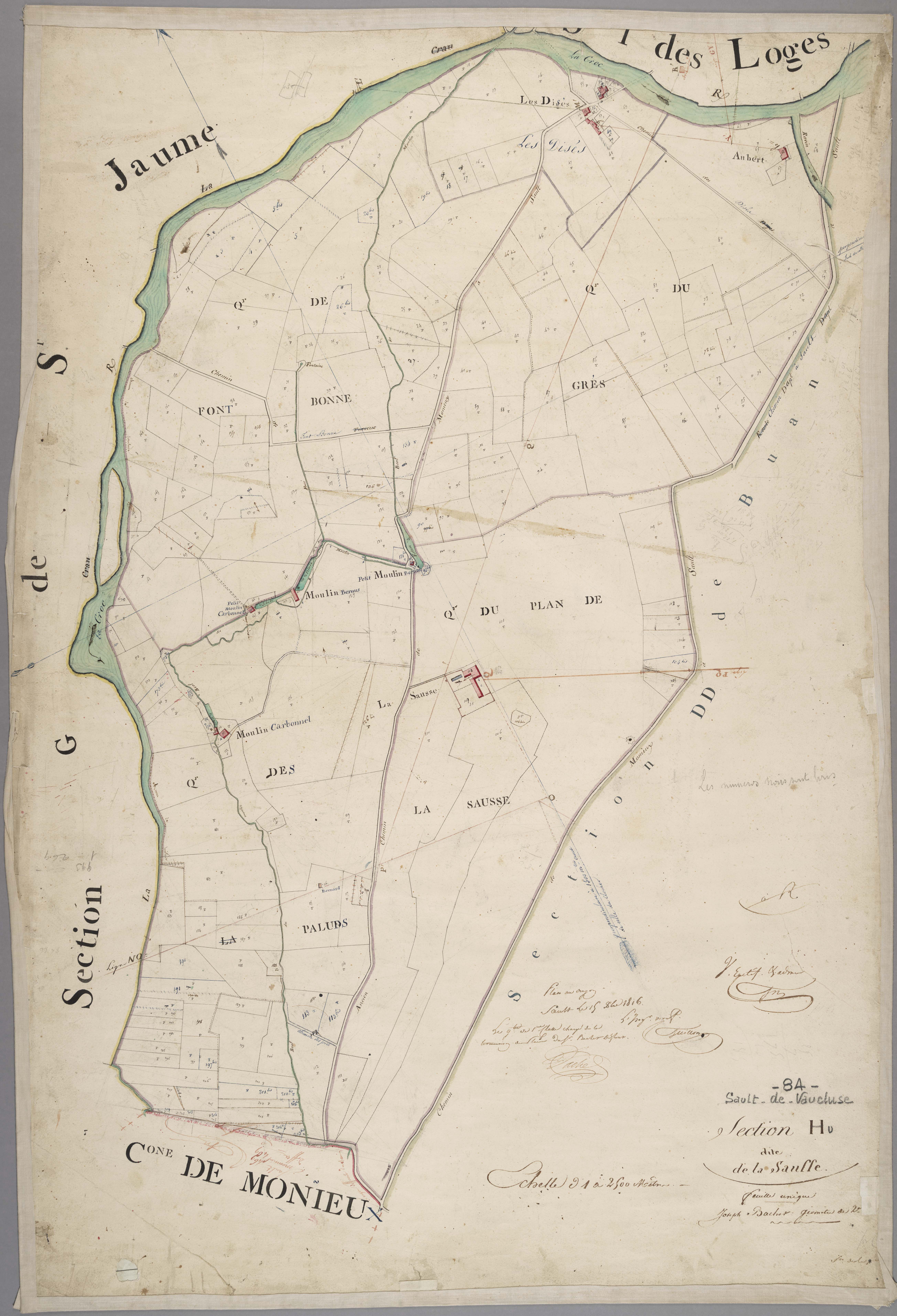 Sault - Feuille unique