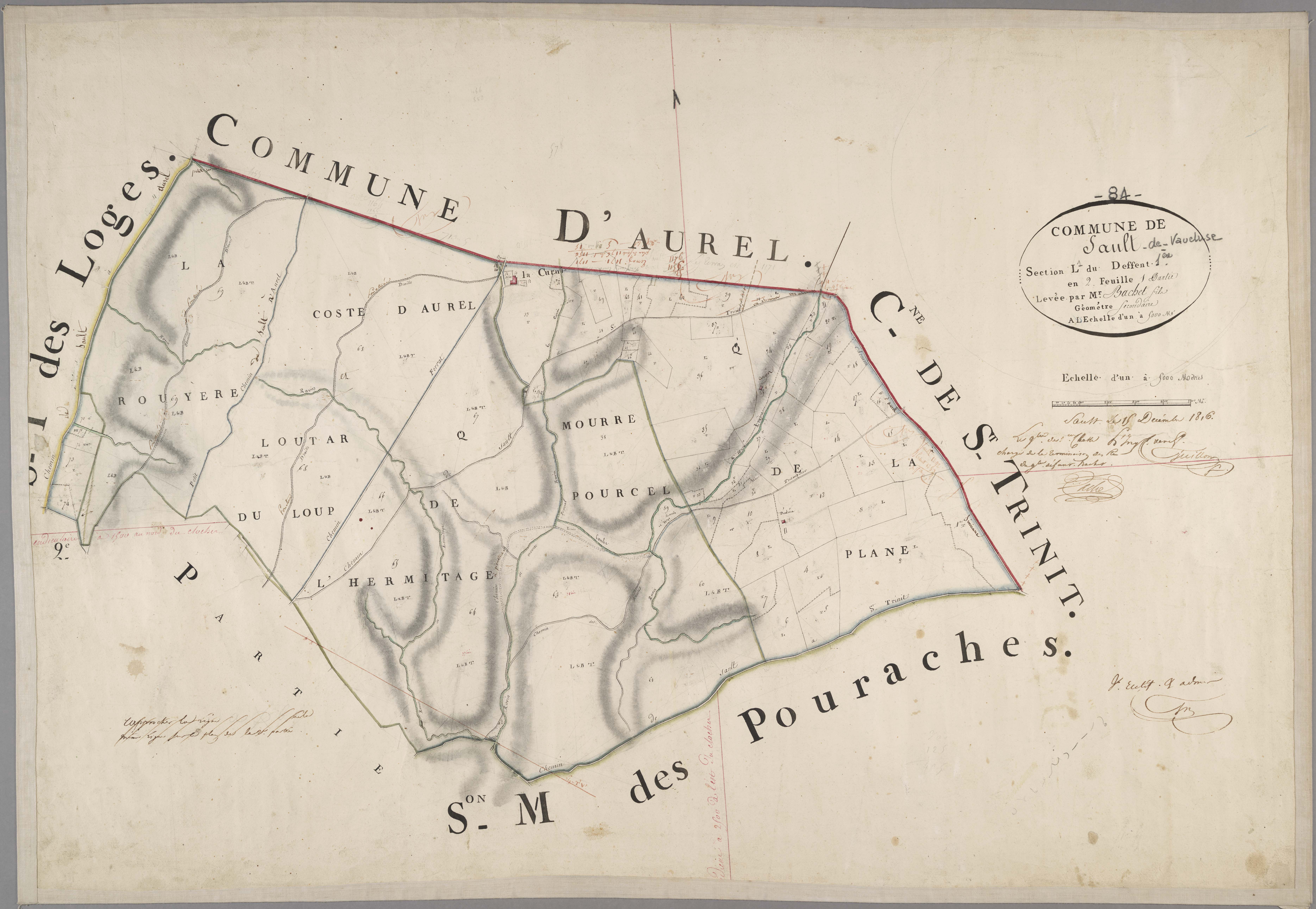 Sault - Feuille 1