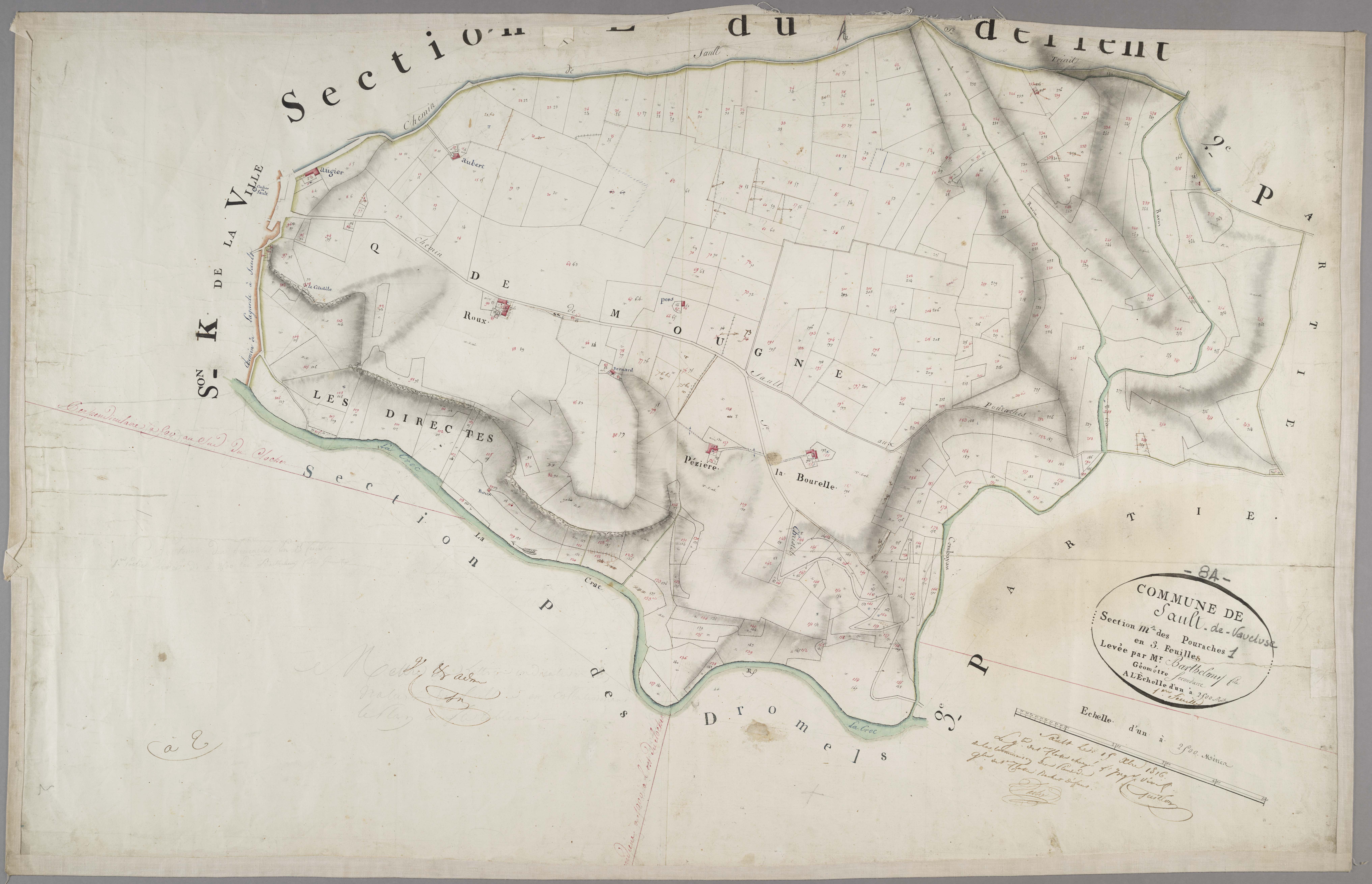 Sault - Feuille 1