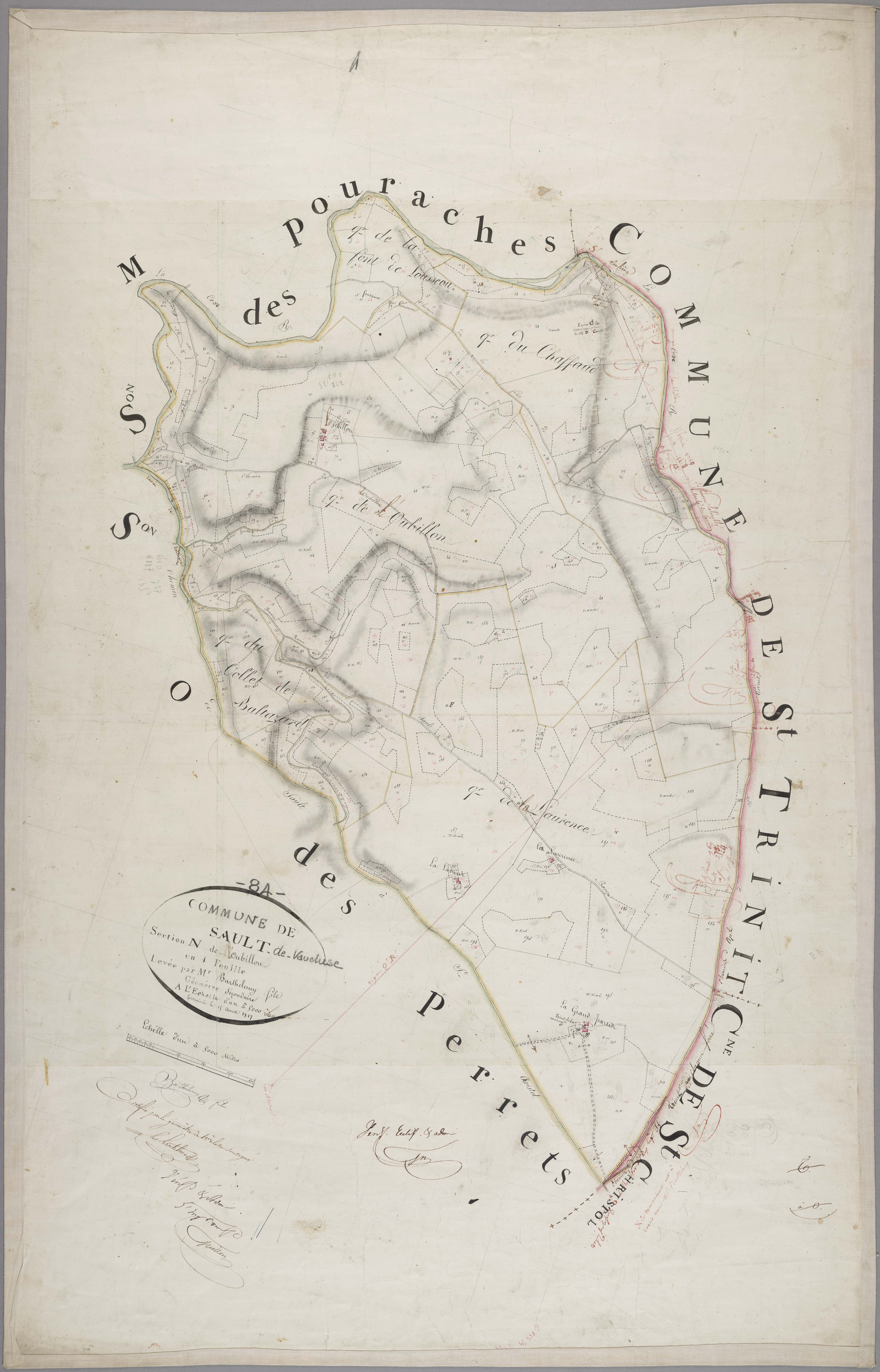 Sault - Feuille unique