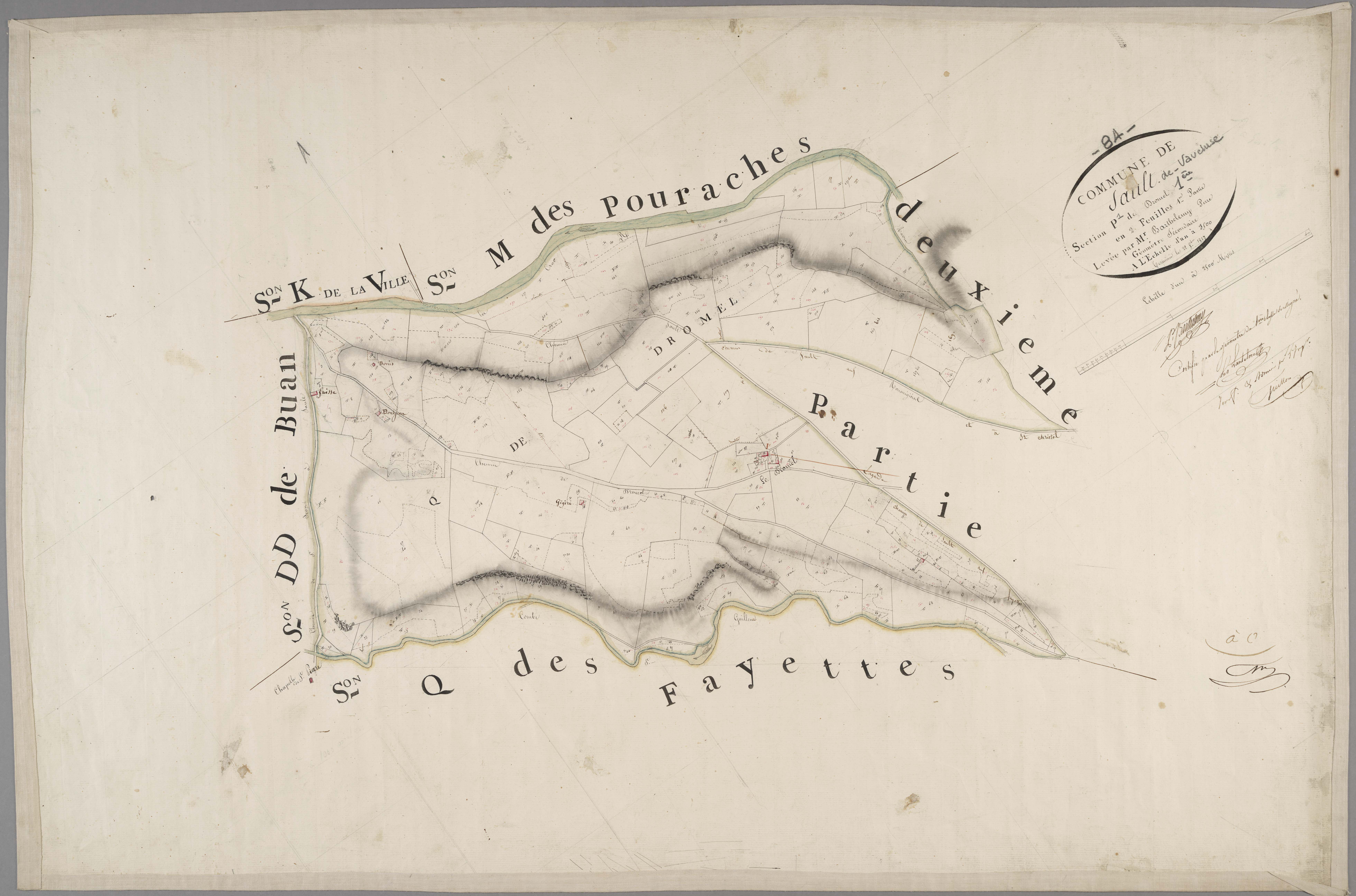 Sault - Feuille 1