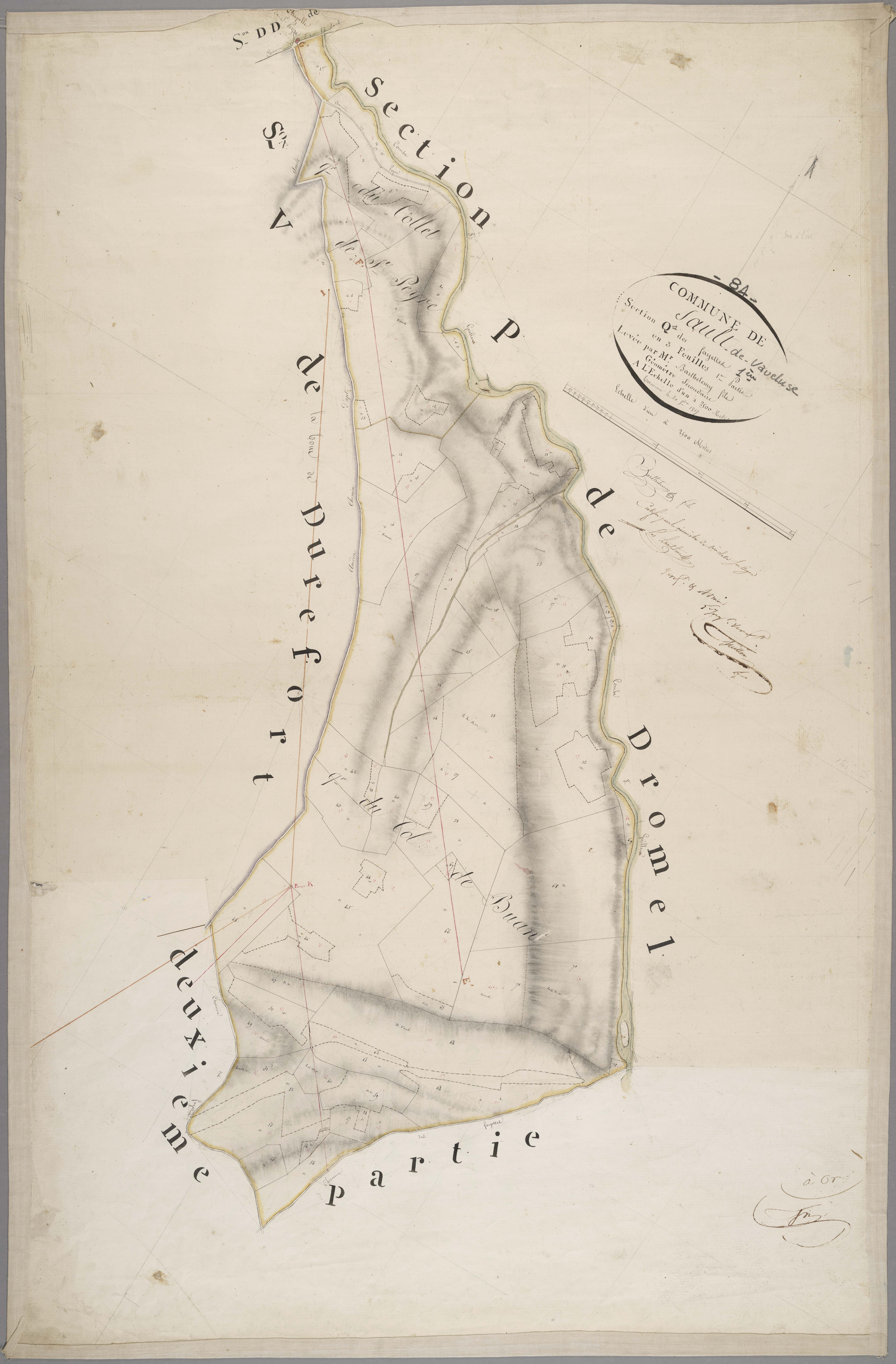 Sault - Feuille 1