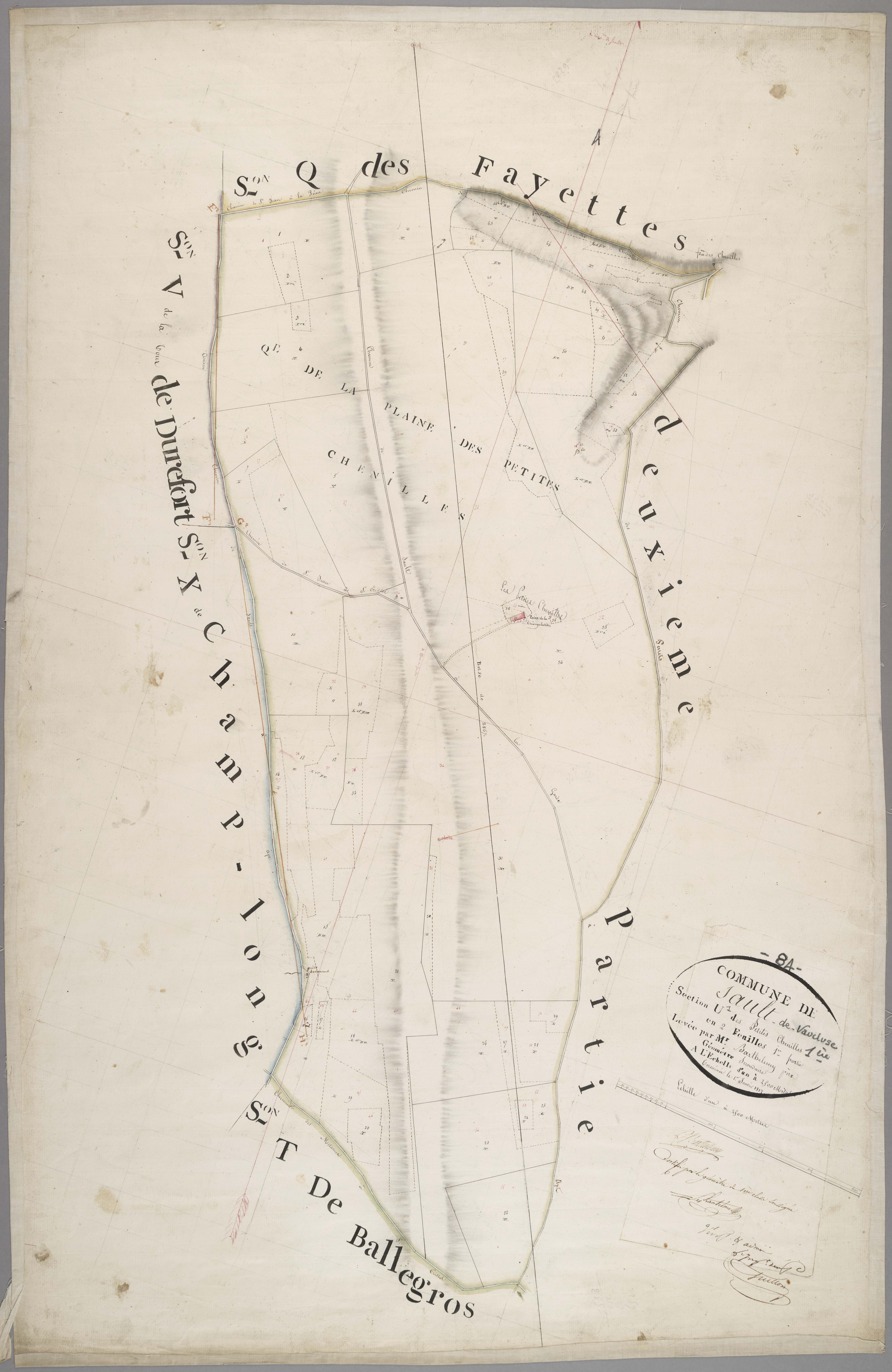 Sault - Feuille 1