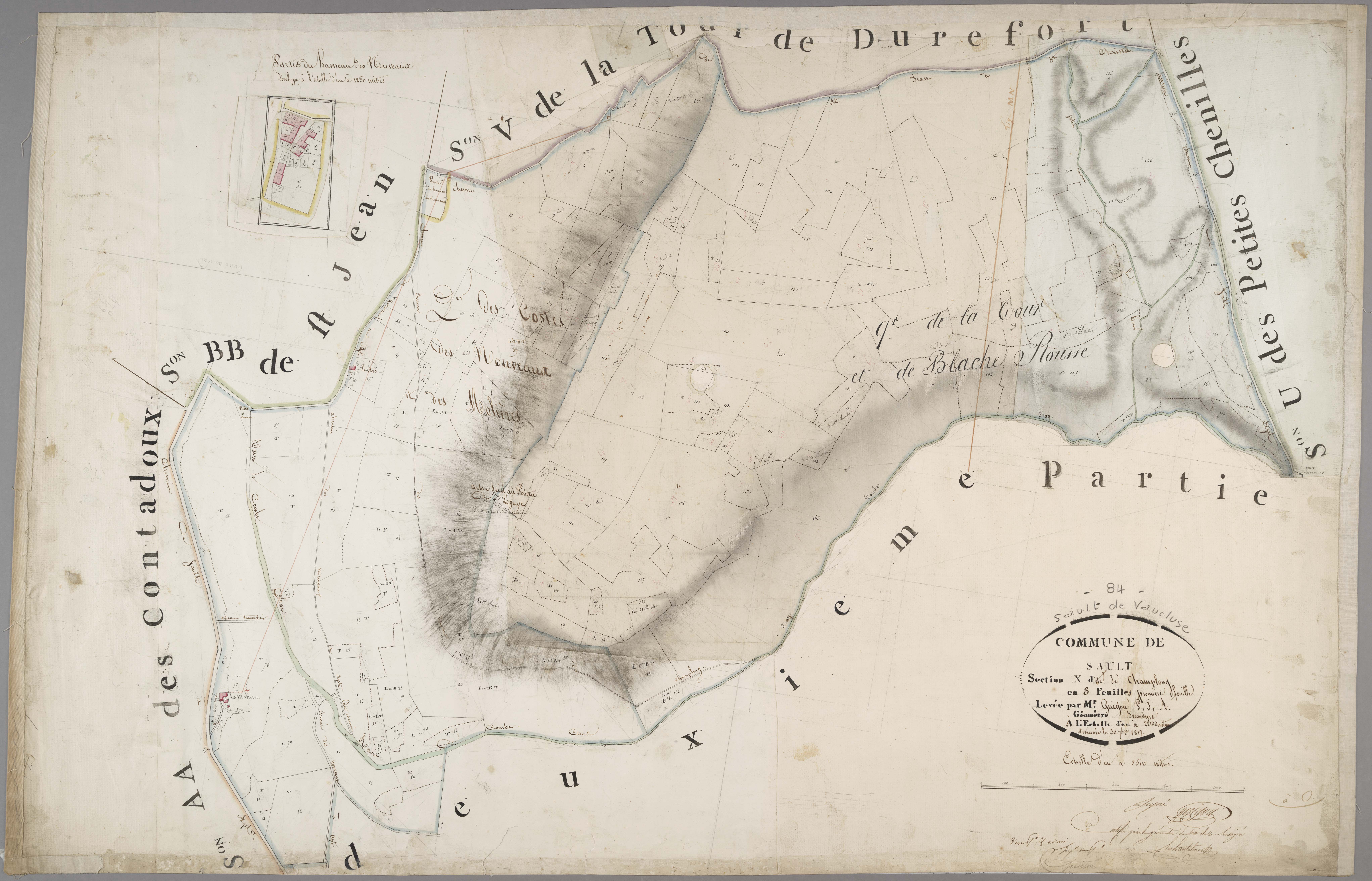 Sault - Feuille 1