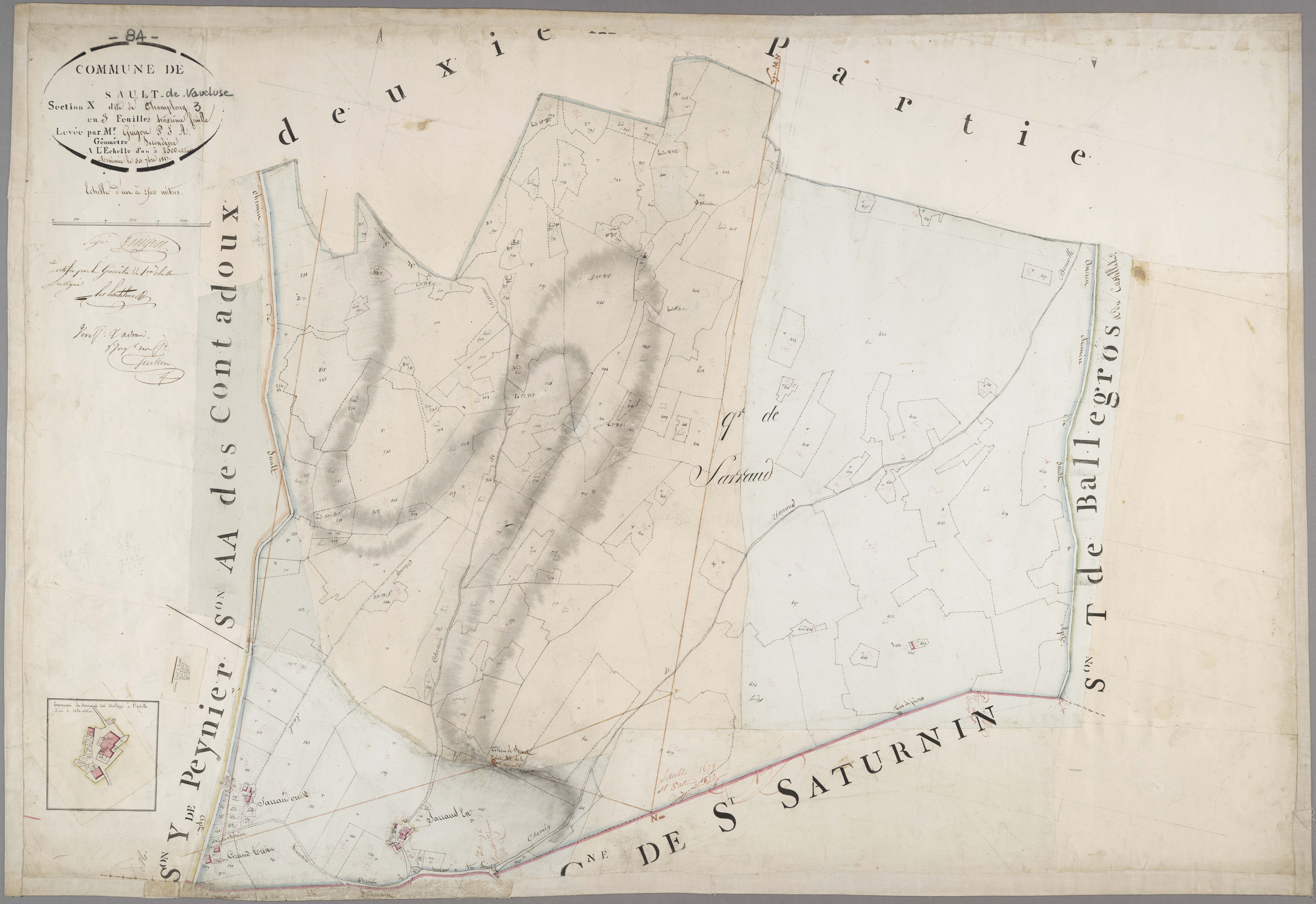Sault - Feuille 3