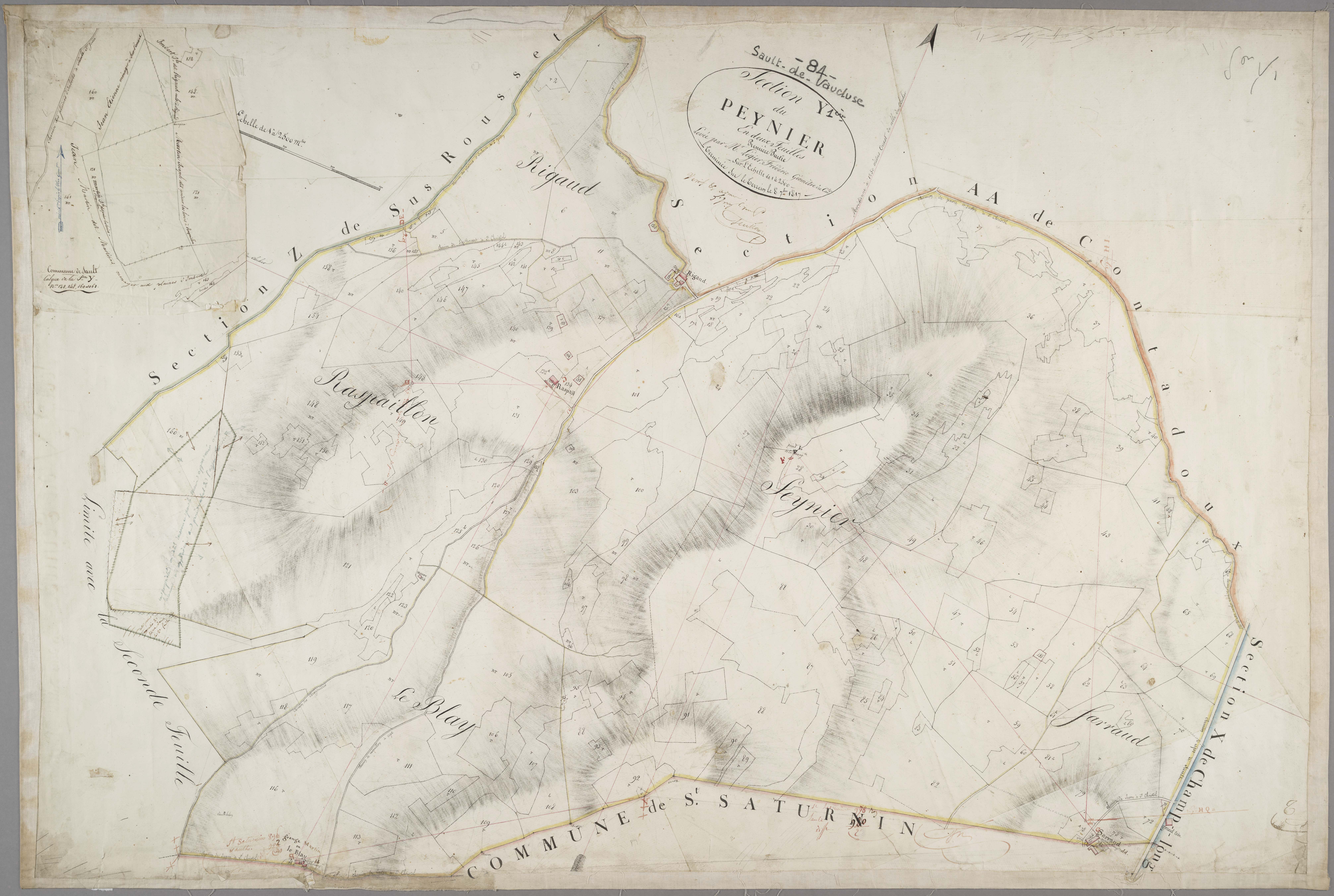Sault - Feuille 1
