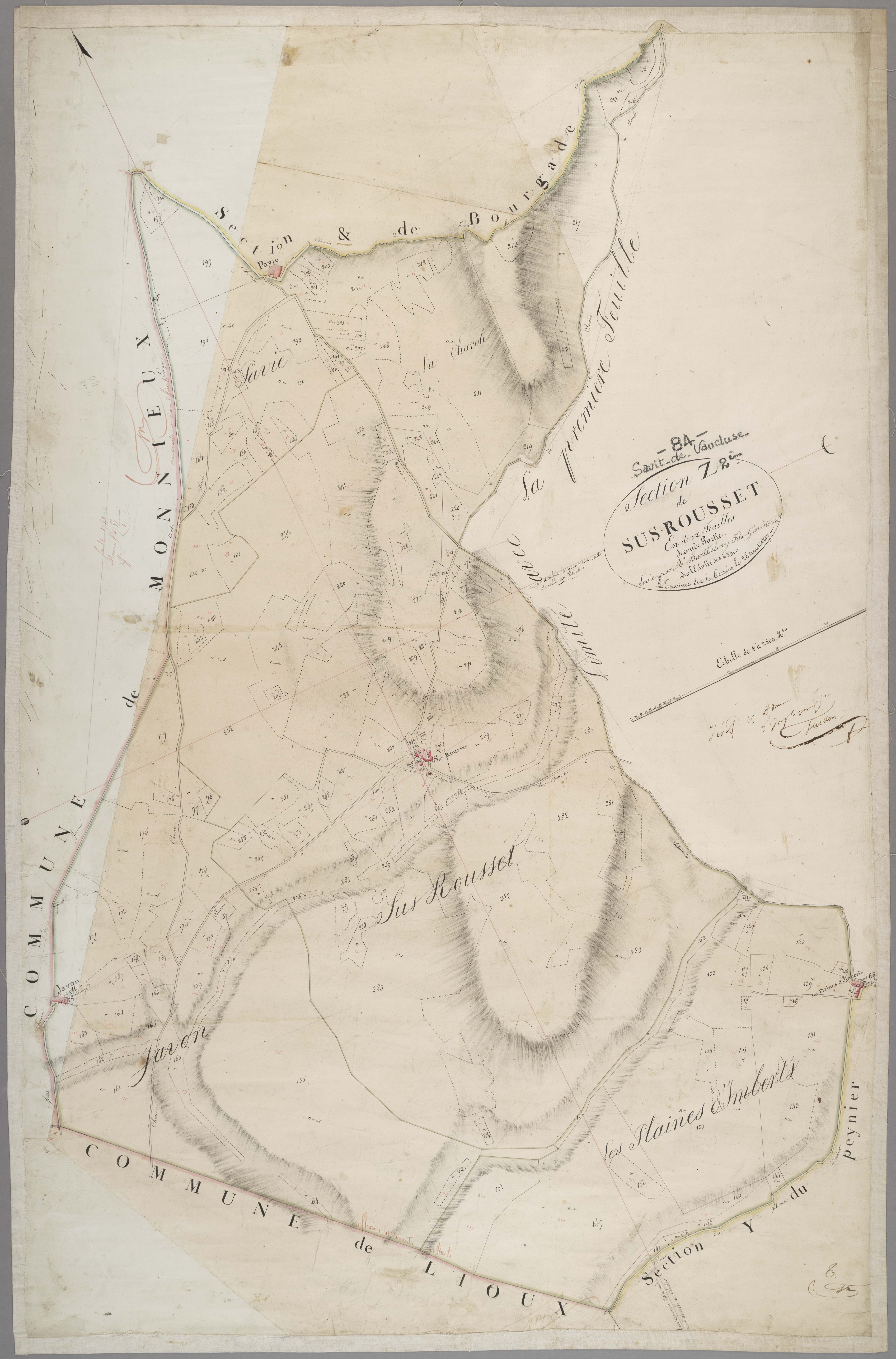 Sault - Feuille 2