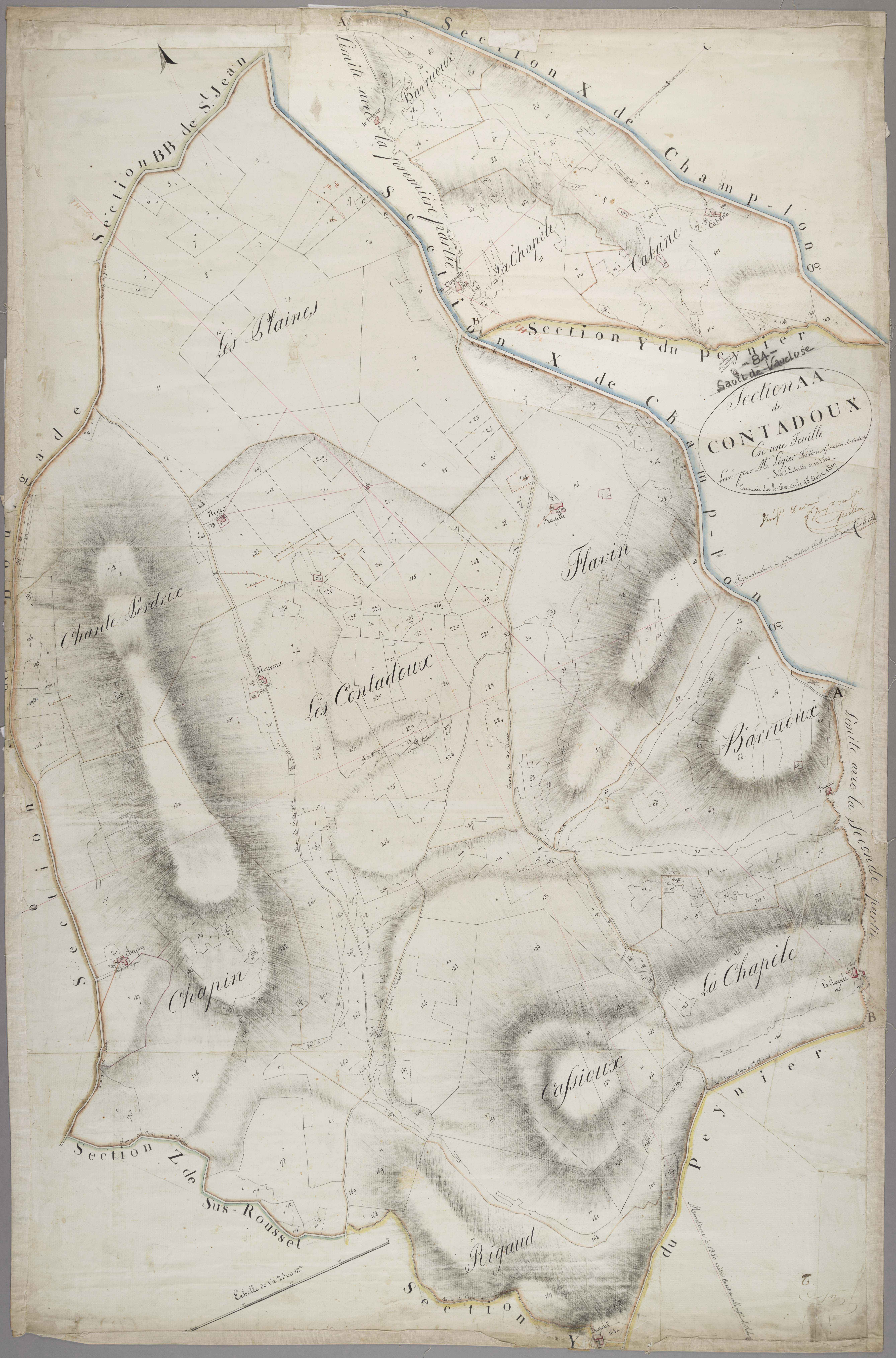 Sault - Feuille unique