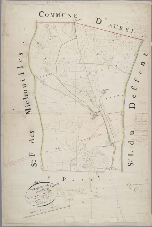 Sault - Feuille 1