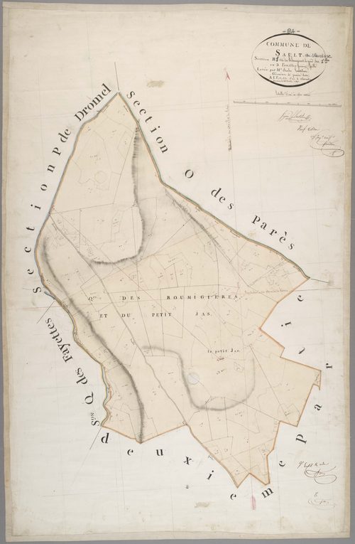 Sault - Feuille 1