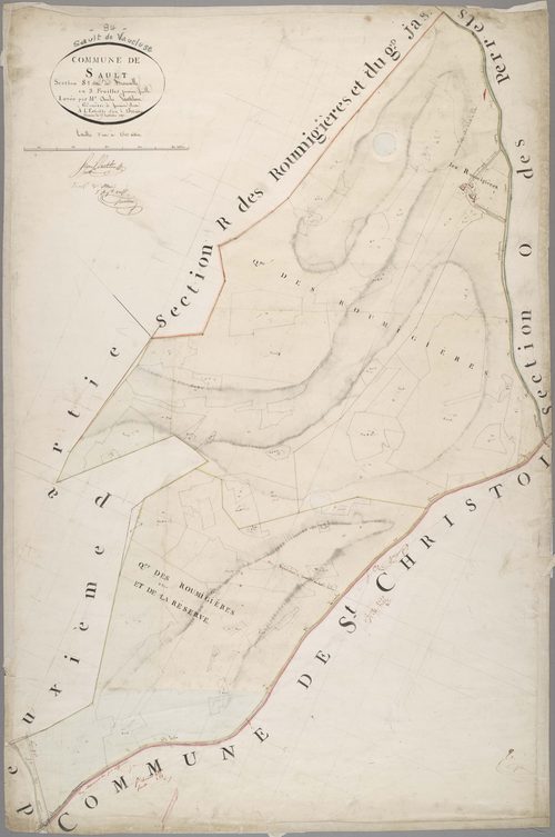 Sault - Feuille 1