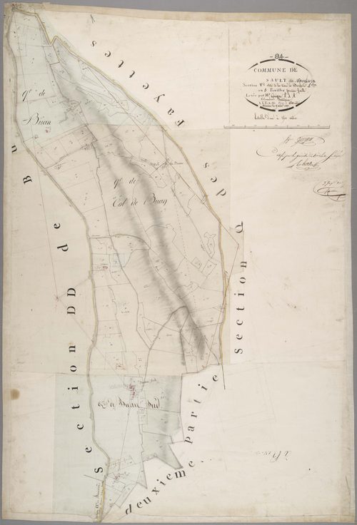 Sault - Feuille 1