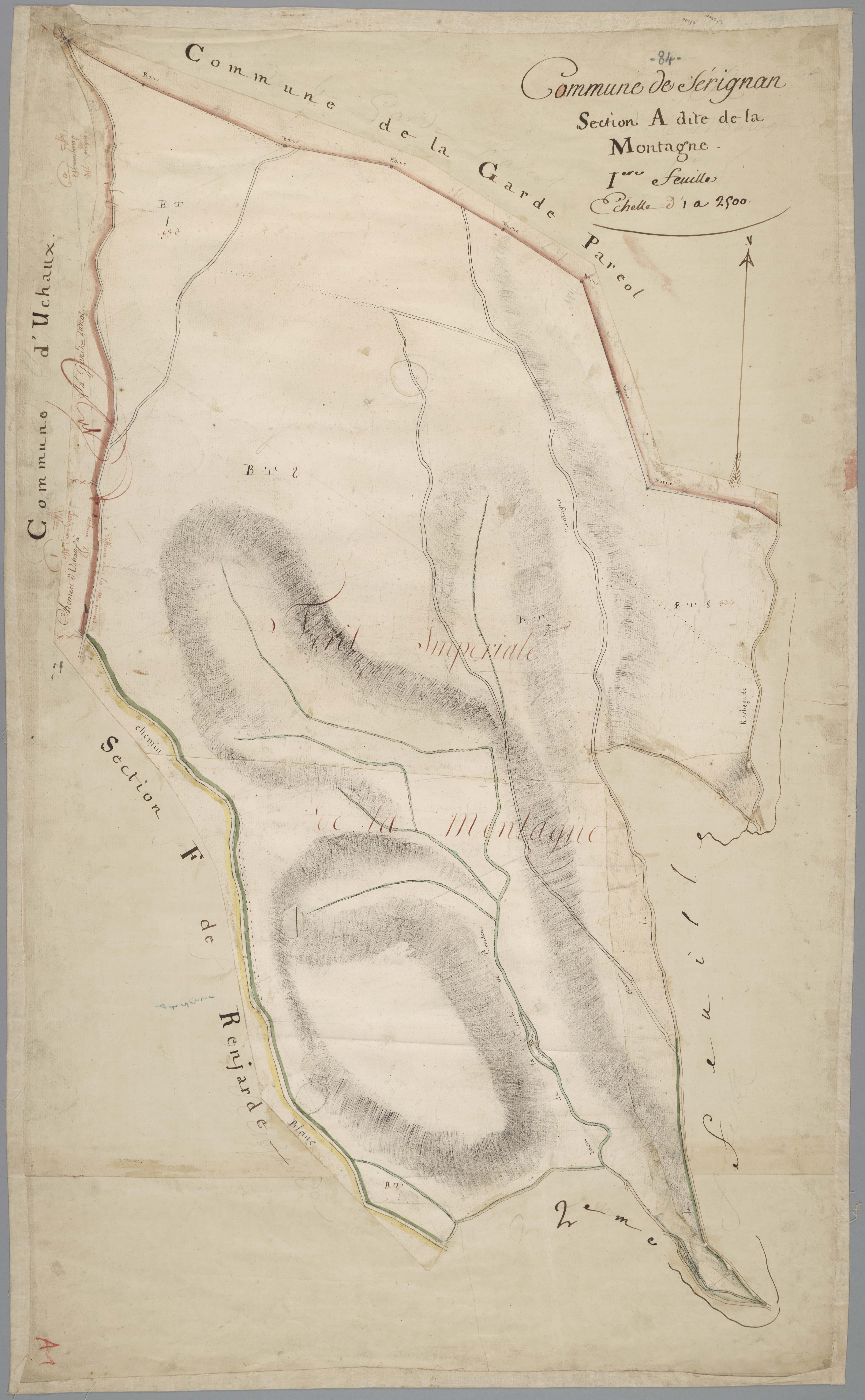 Sérignan-du-Comtat - Feuille 1