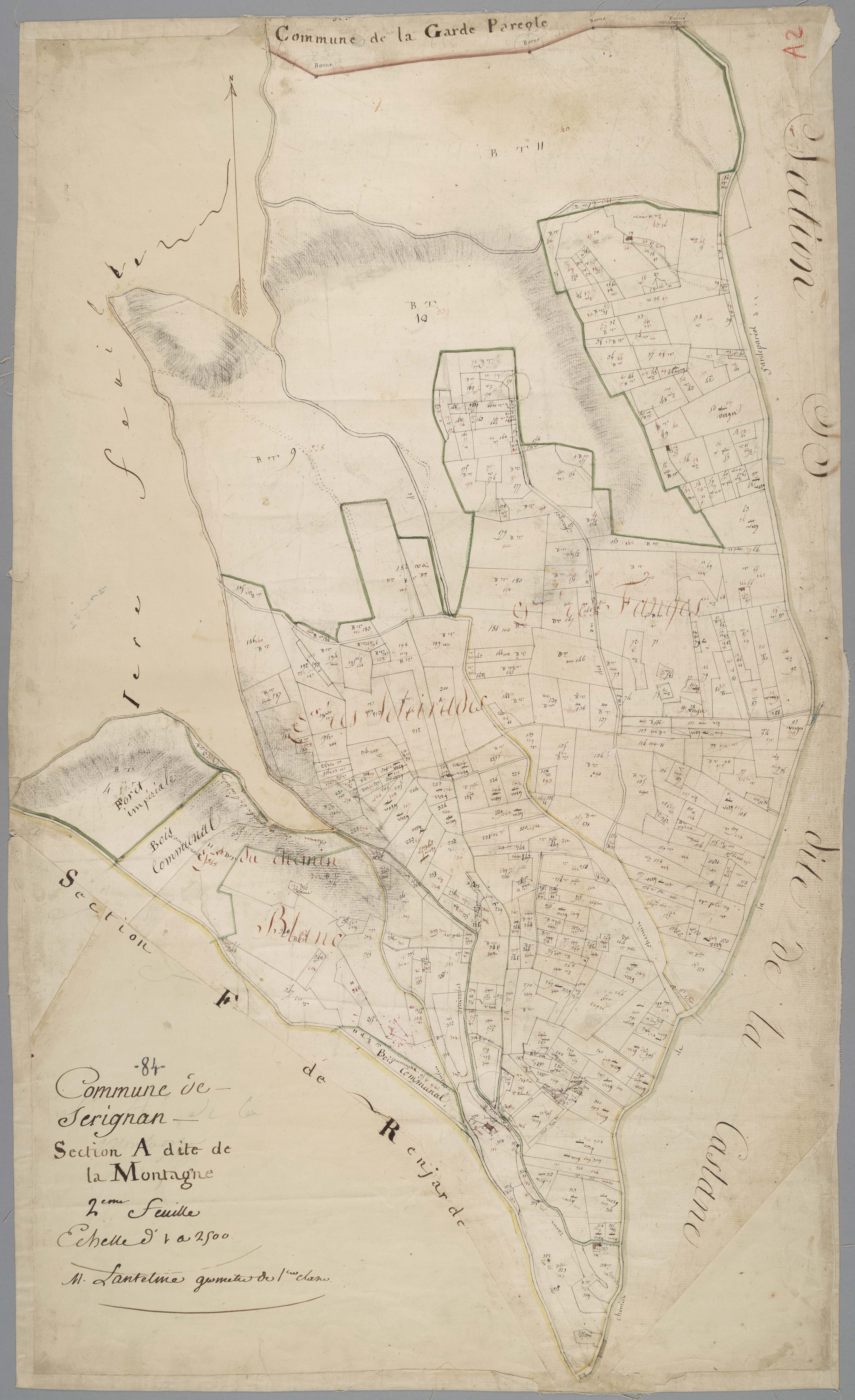 Sérignan-du-Comtat - Feuille 2