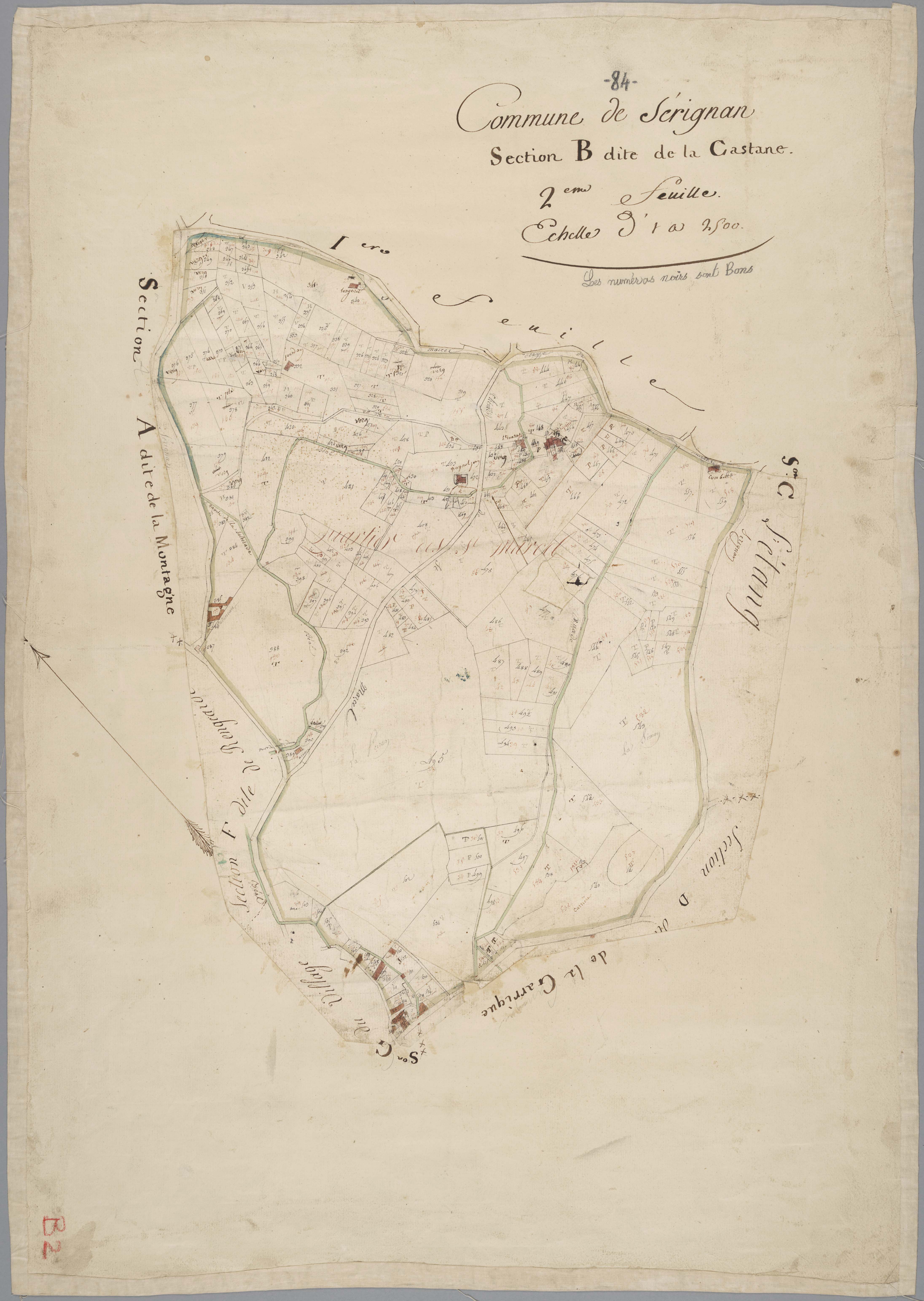 Sérignan-du-Comtat - Feuille 2