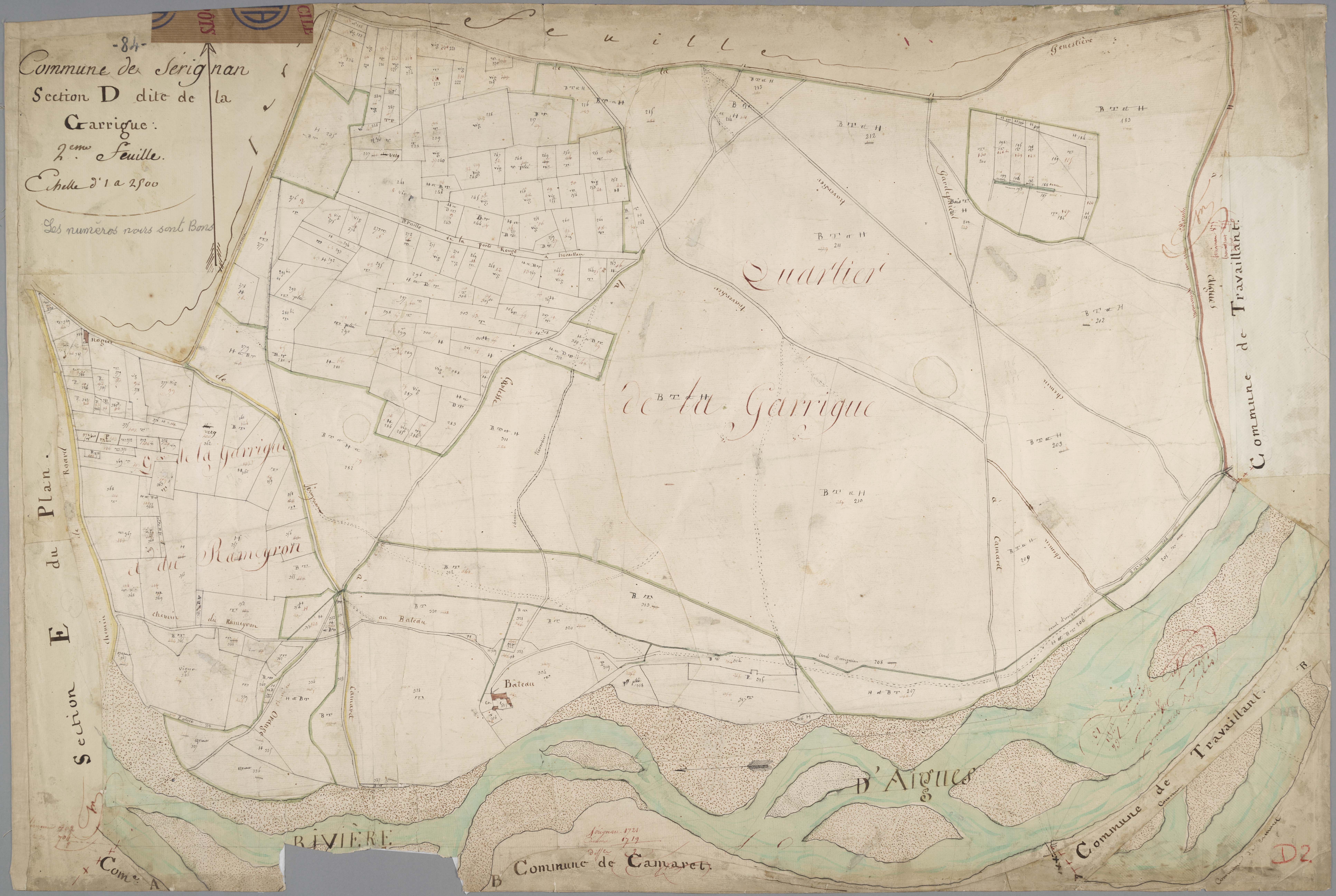 Sérignan-du-Comtat - Feuille 2