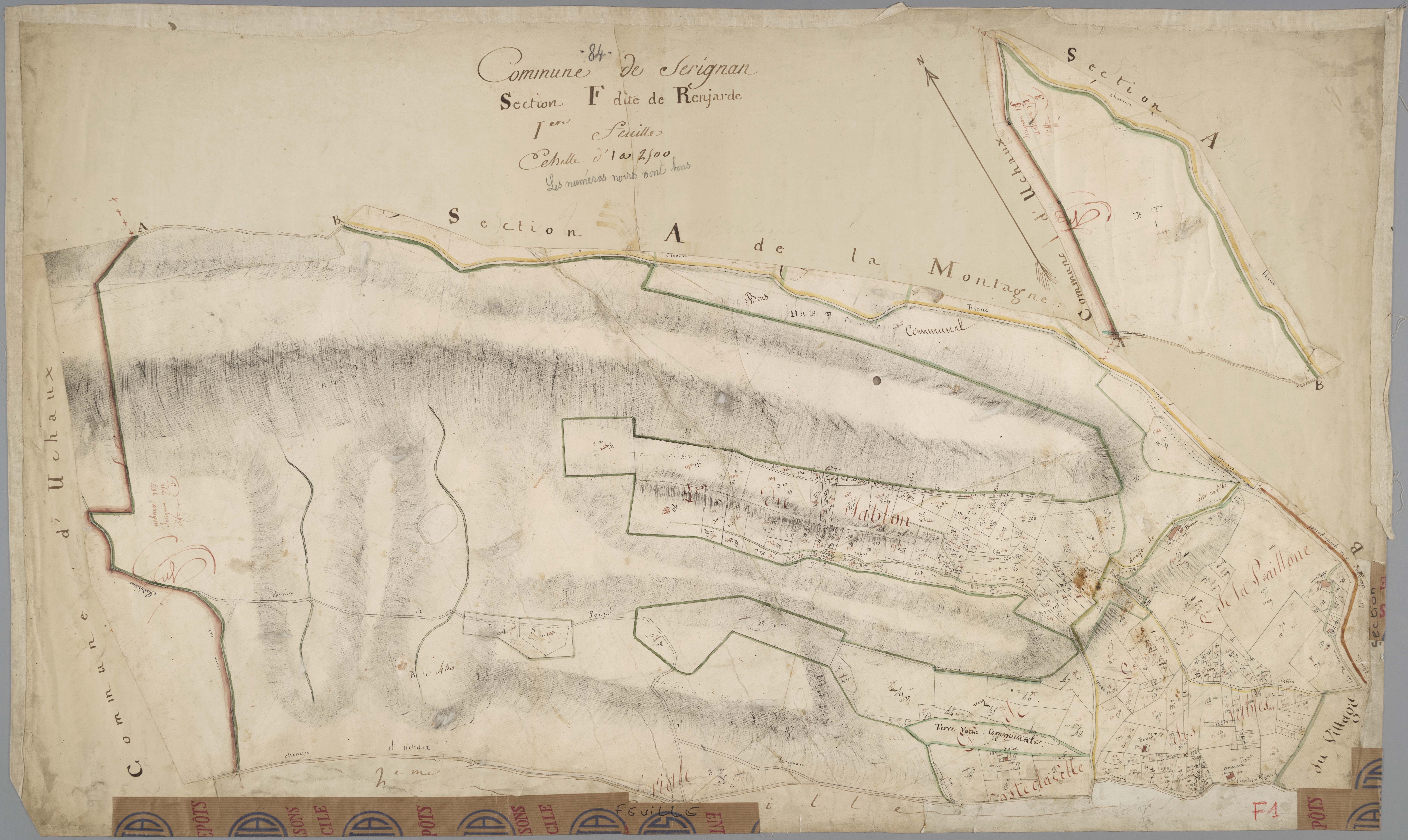 Sérignan-du-Comtat - Feuille 1