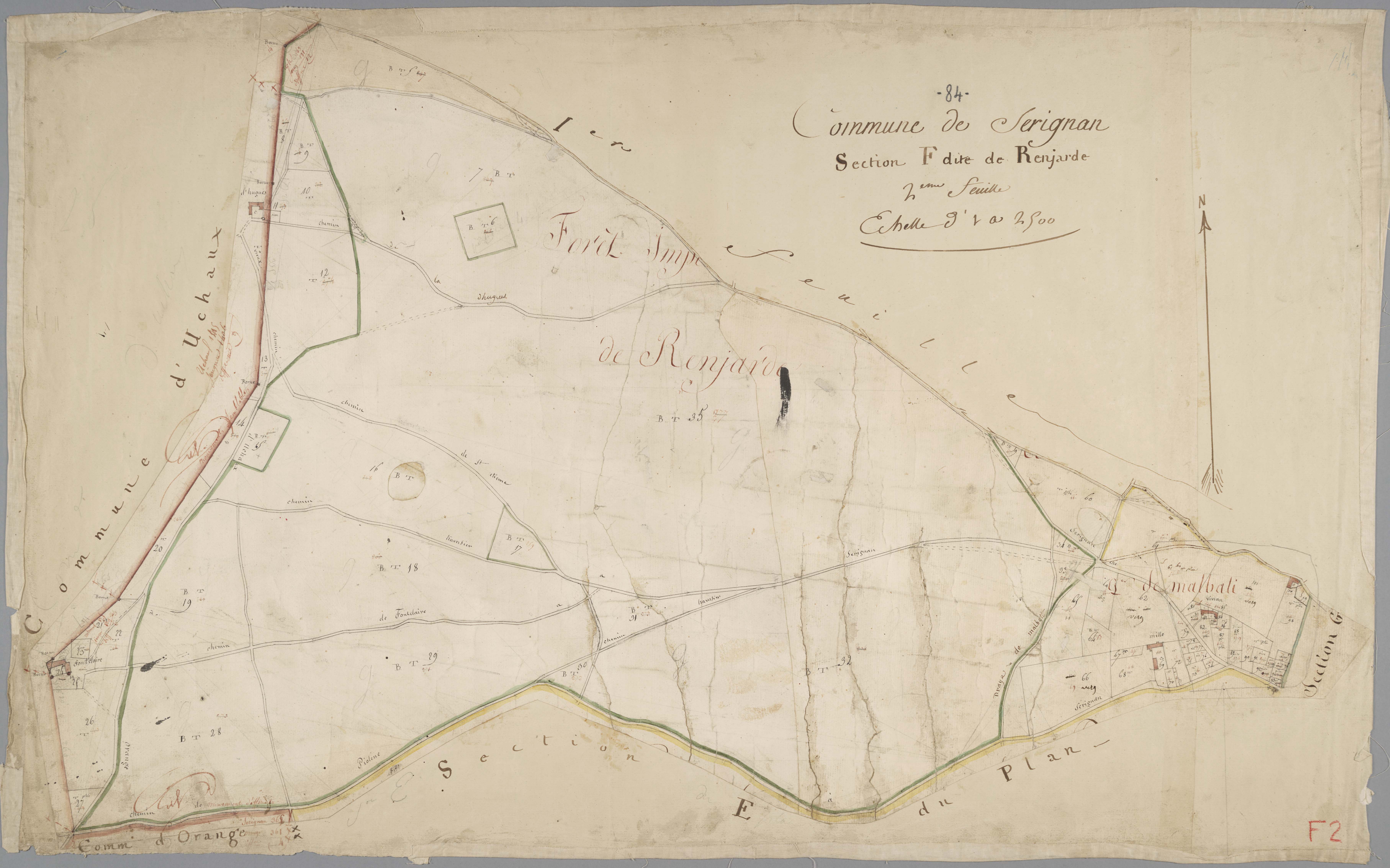 Sérignan-du-Comtat - Feuille 2