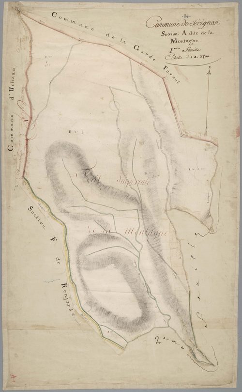 Sérignan-du-Comtat - Feuille 1