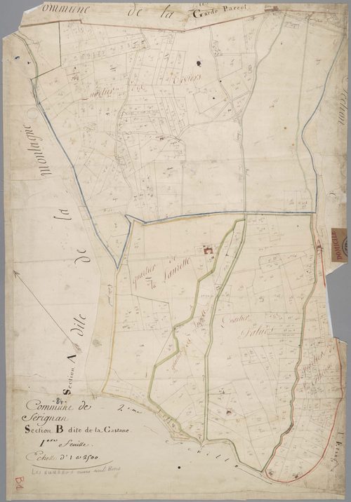 Sérignan-du-Comtat - Feuille 1
