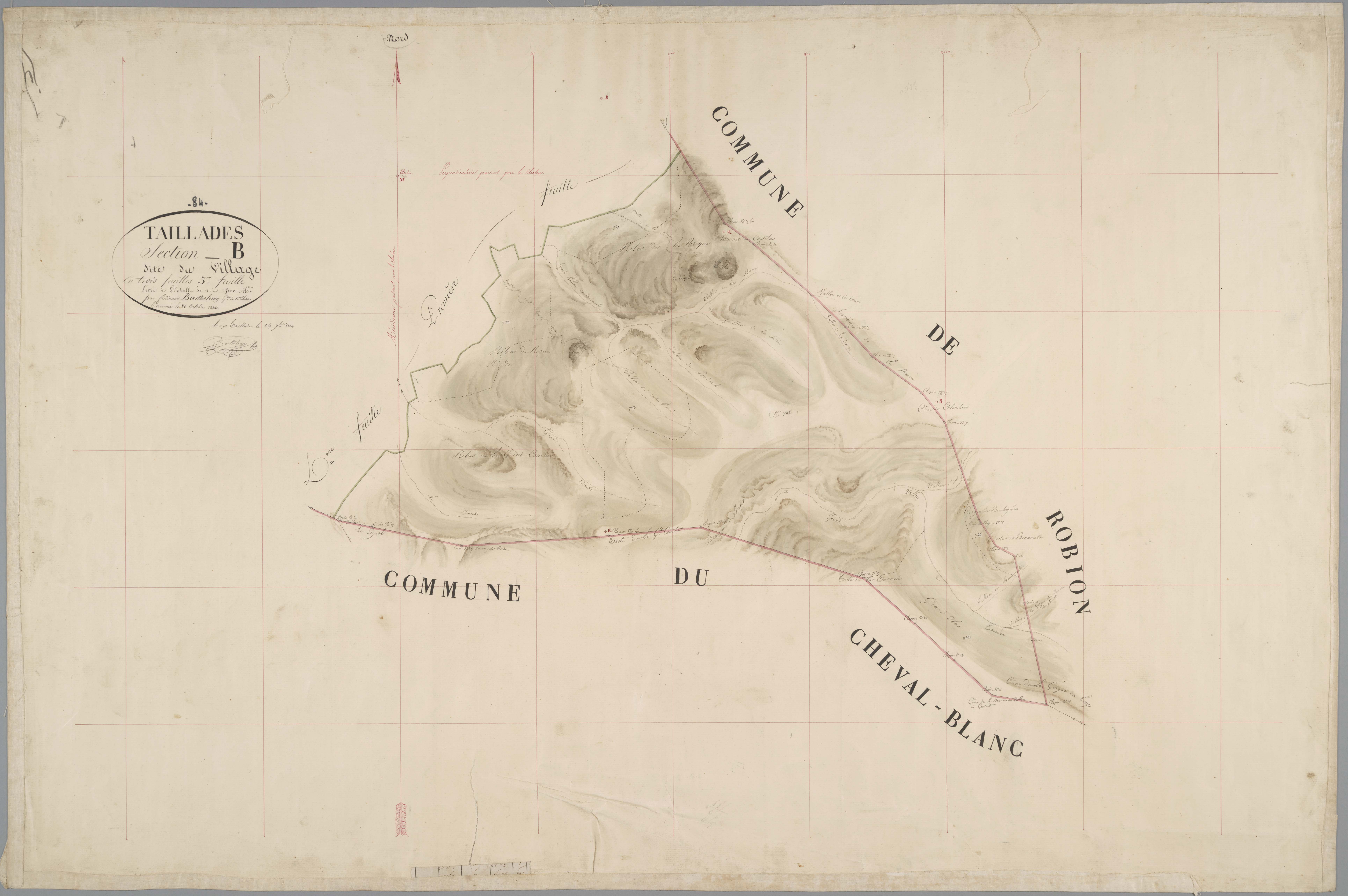 Taillades - Feuille 3