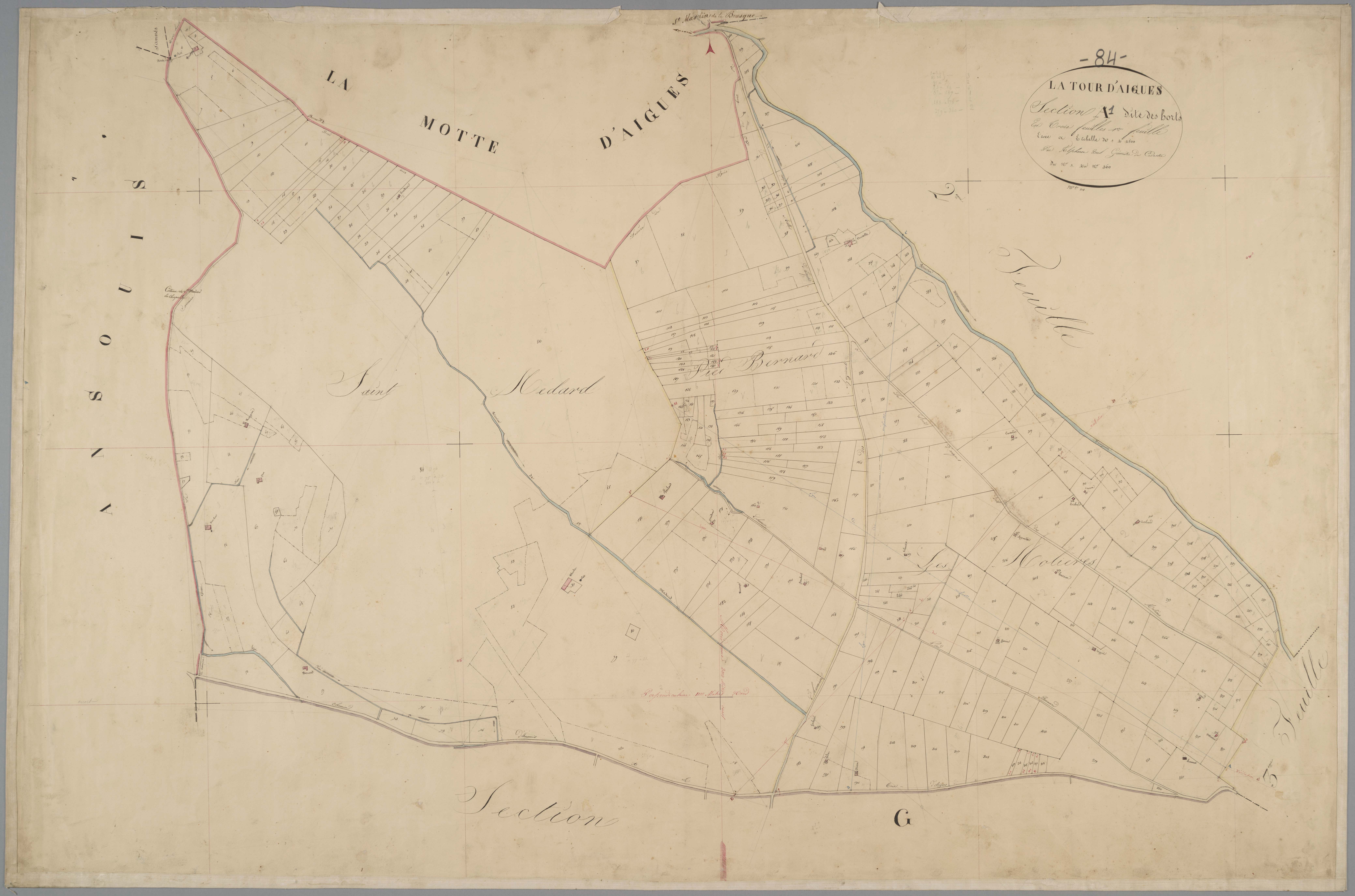 La Tour-d'Aigues - Feuille 1