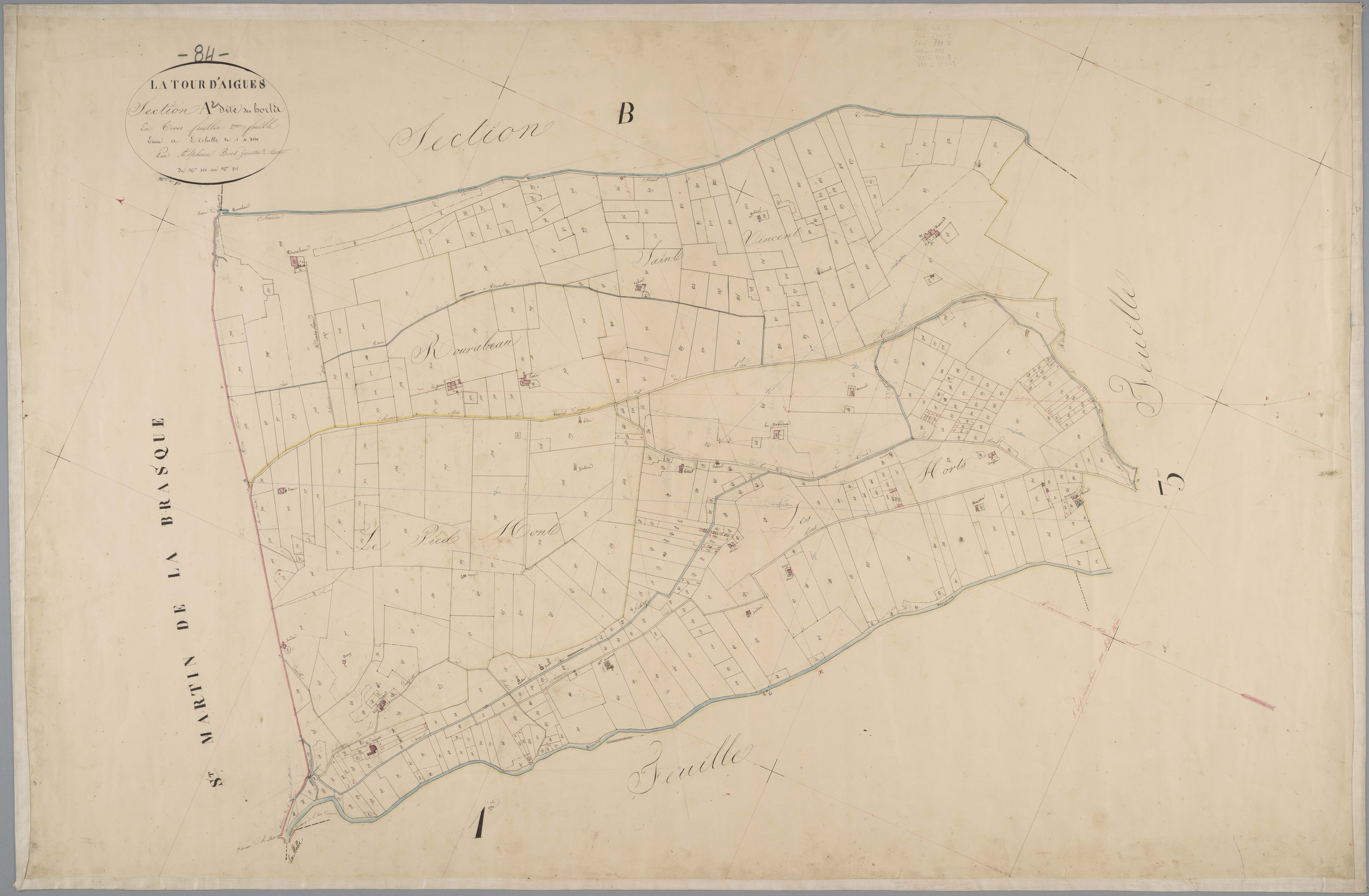 La Tour-d'Aigues - Feuille 2